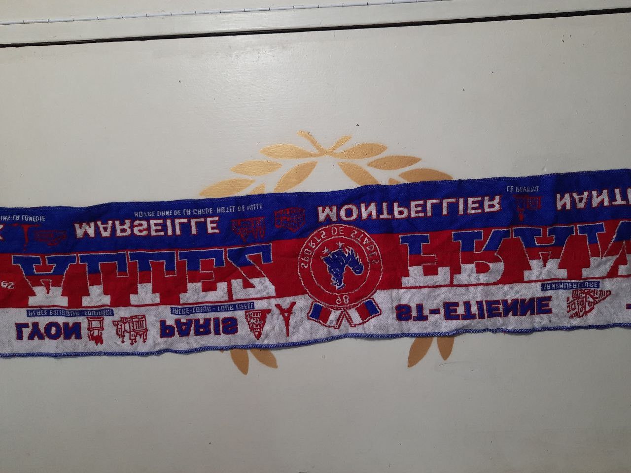 Vintage Allez France Fans Scarf 1998 Size ONE SIZE - 4 Thumbnail