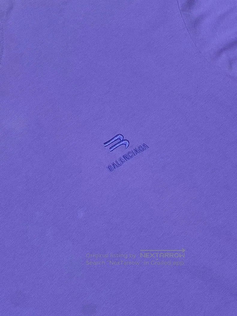 Balenciaga Balenciaga Embroidered Short Sleeve Tee. Size US M / EU 48-50 / 2 - 2 Thumbnail