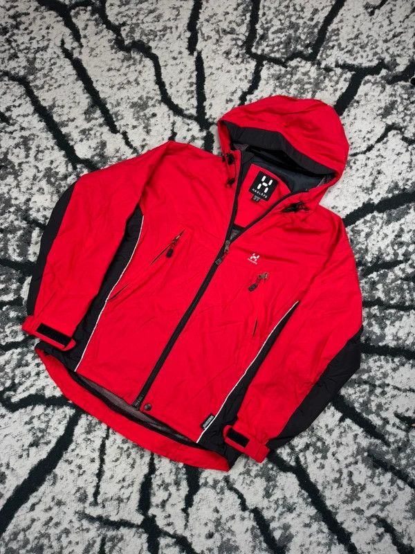 Haglofs Haglofs ski jacket red black logo 38 windstopper Size XS / US 0-2 / IT 36-38 - 2 Thumbnail