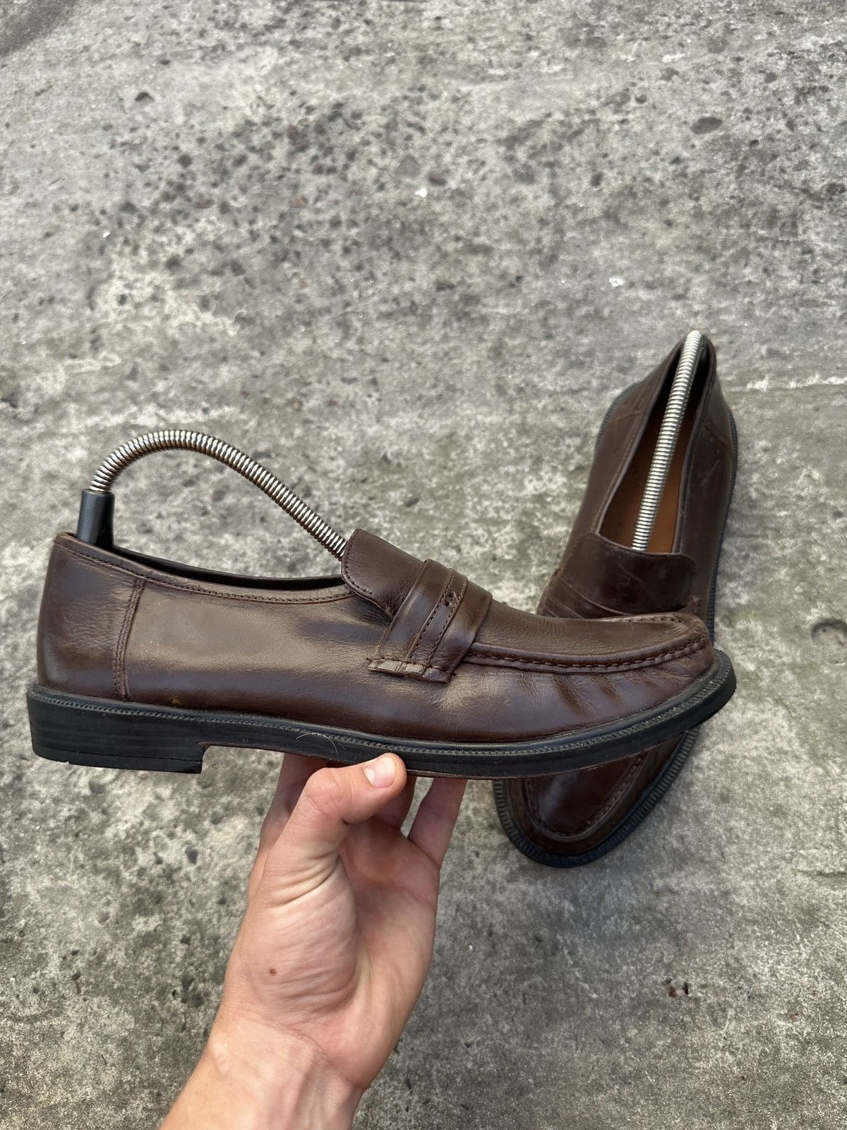 Other Vintage Italian Casual Leather Shoes Streetwear Luxury 10 Size US 10 / EU 43 - 3 Thumbnail