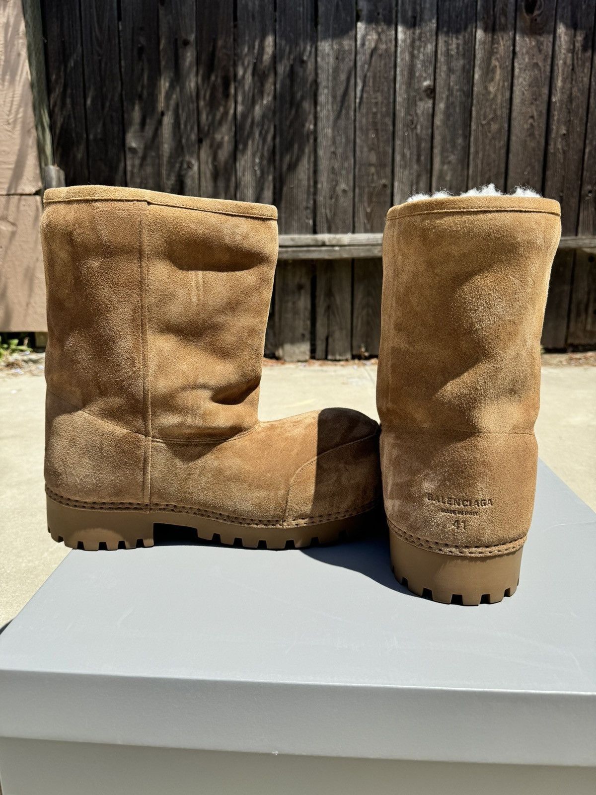 Balenciaga Balenciaga Tan Boots Size US 8.5 / EU 41-42 - 4 Thumbnail