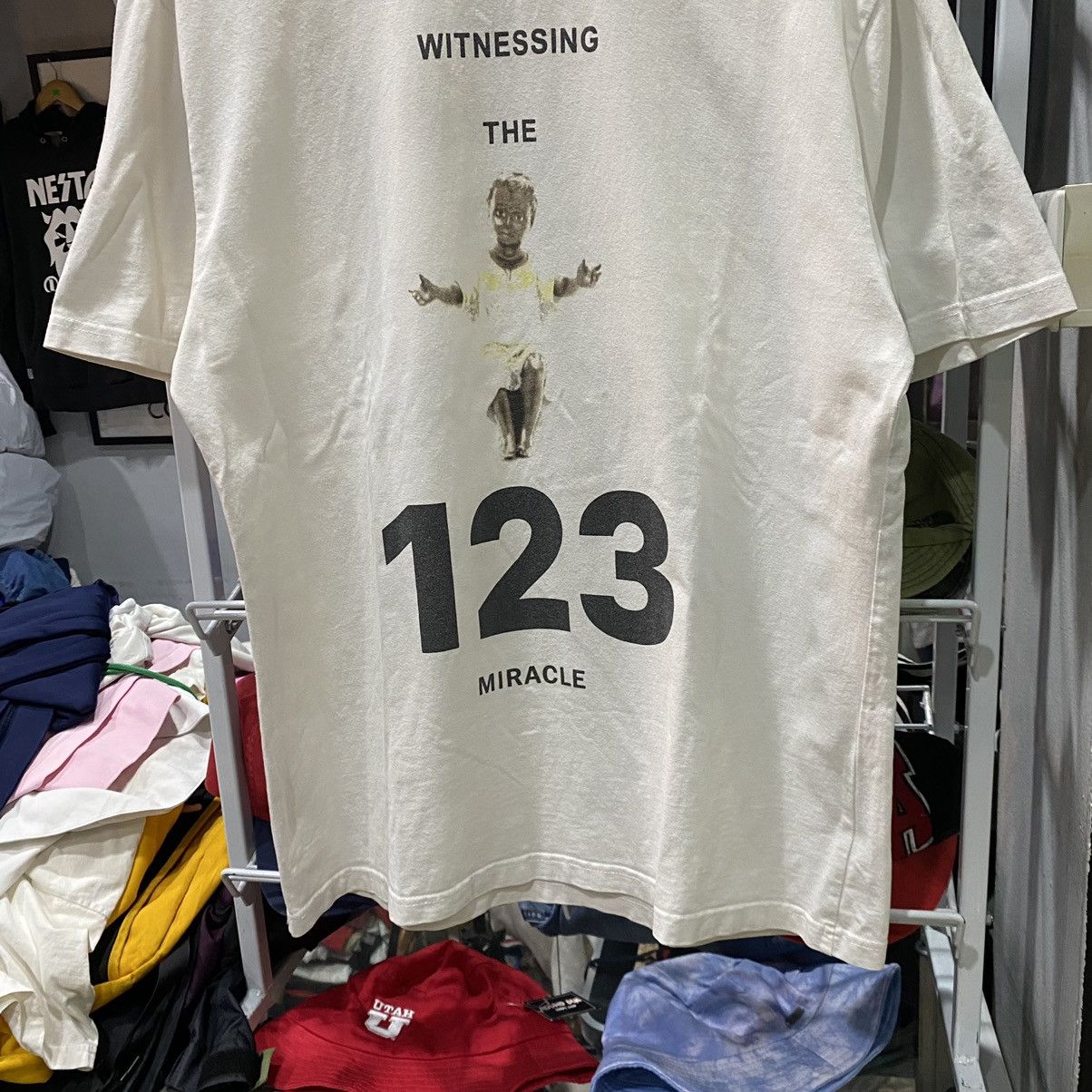 RRR-123 × Union LA RRR-123 Witnessing The Miracle White Short Sleeve Tee Size US XL / EU 56 / 4 - 4 Thumbnail