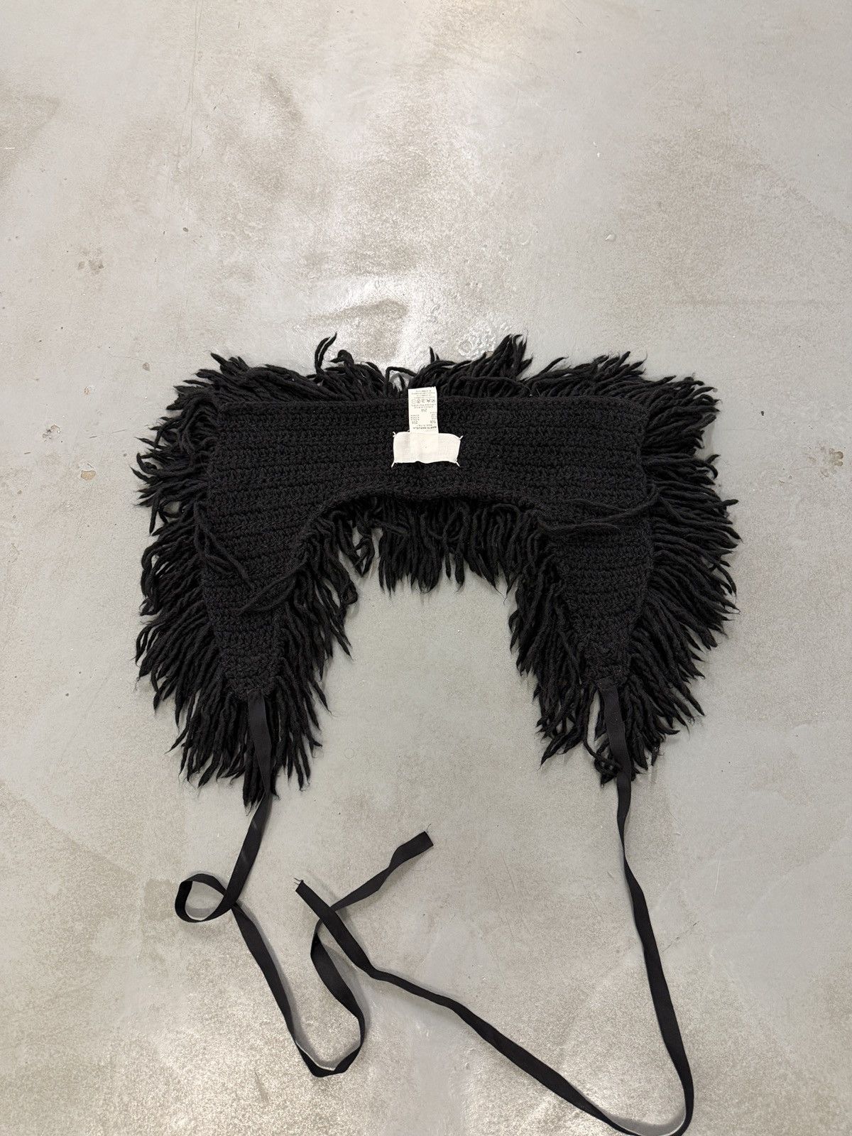 Maison Margiela Maison Martin Margiela AW2003 Alpaca Shag Chubby Scarf Size ONE SIZE - 6 Thumbnail