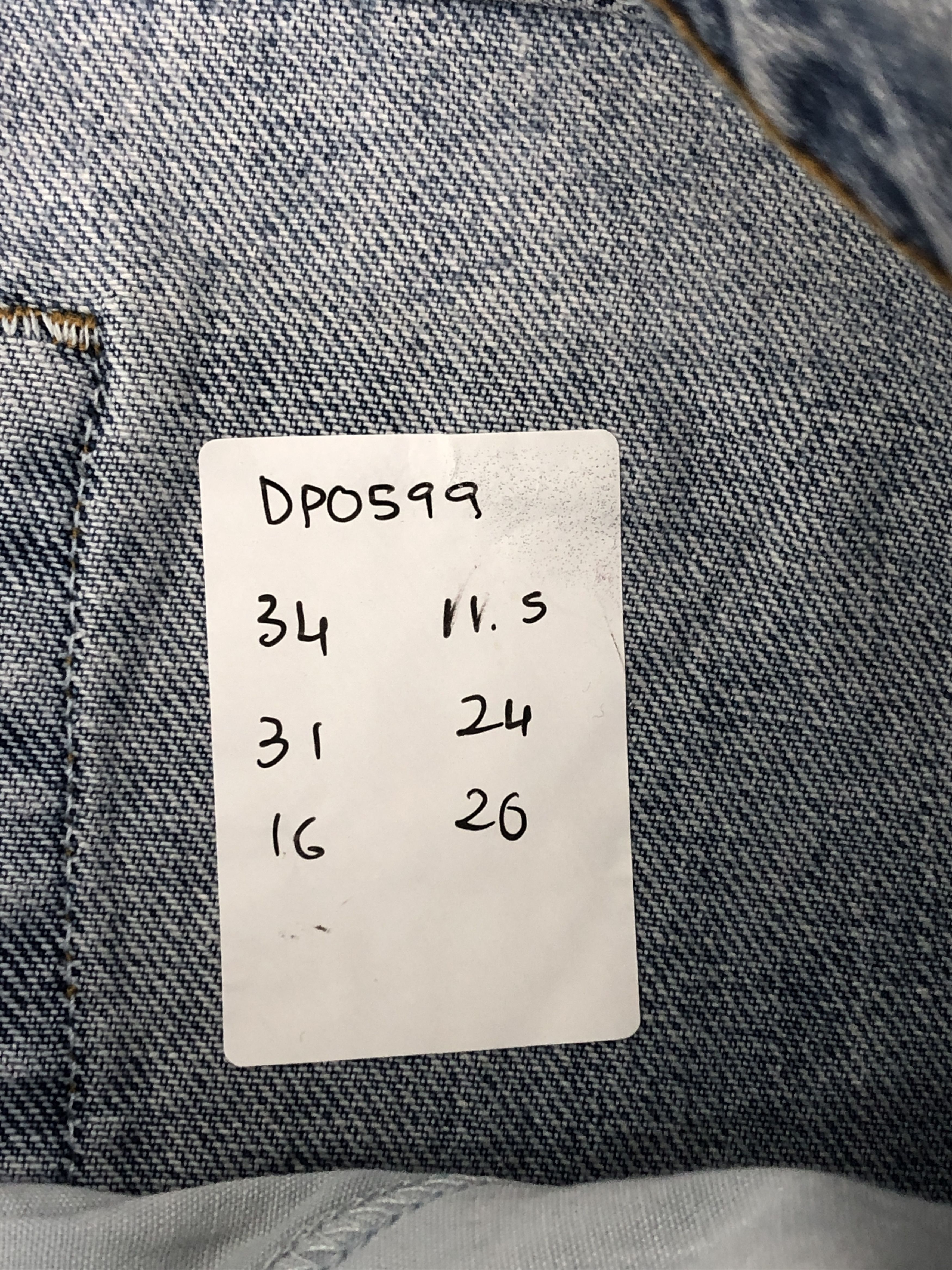 Levi's × Vintage Rusty Vintage Levis 550 Faded Blue Jeans Size US 34 / EU 50 - 19 Thumbnail