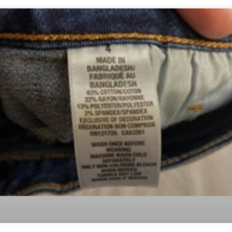 Aeropostale Aeropostale Denim Shorts Cuffed Y2K Mid Rise Size 4 Size 27" / US 4 / IT 40 - 4 Thumbnail