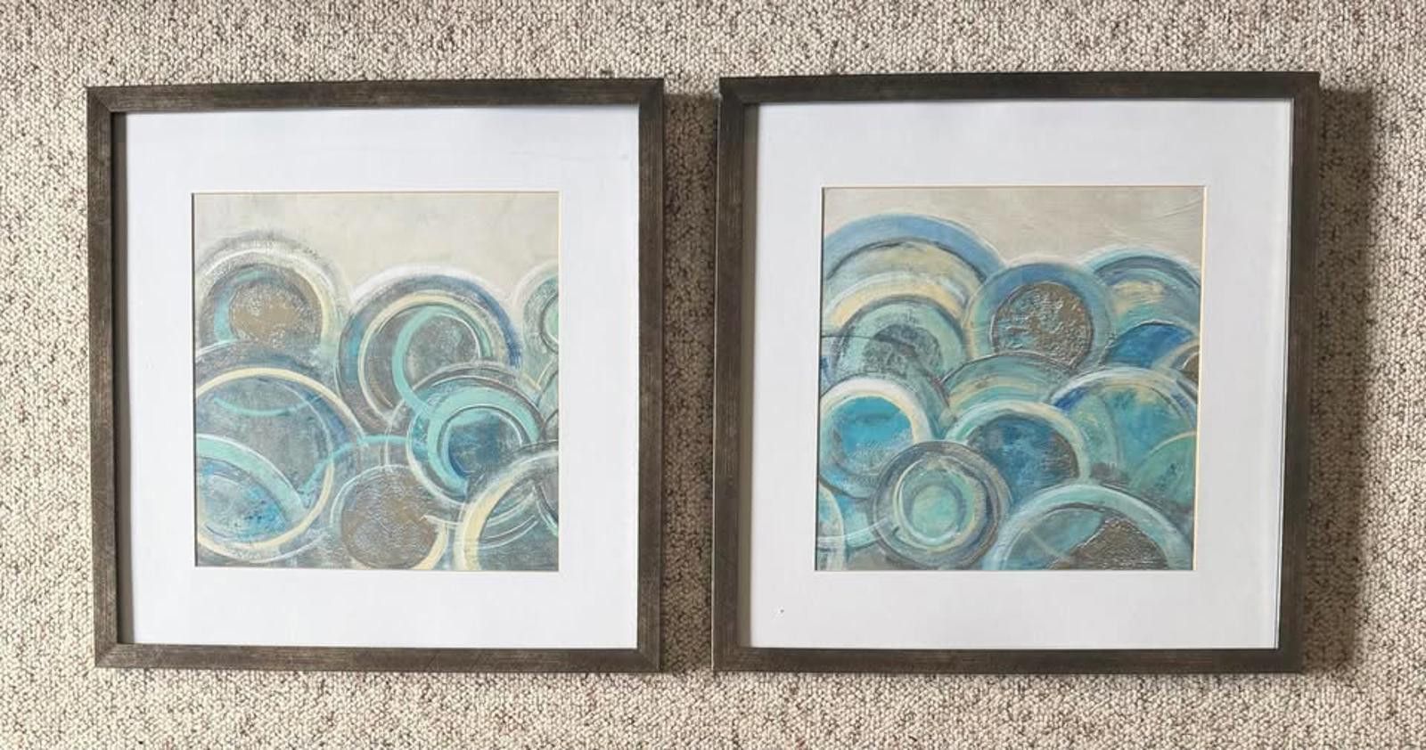 Other Set of 2" Variation Blue Gray II " 2 - Pieces 1764 Size ONE SIZE - 2 Thumbnail