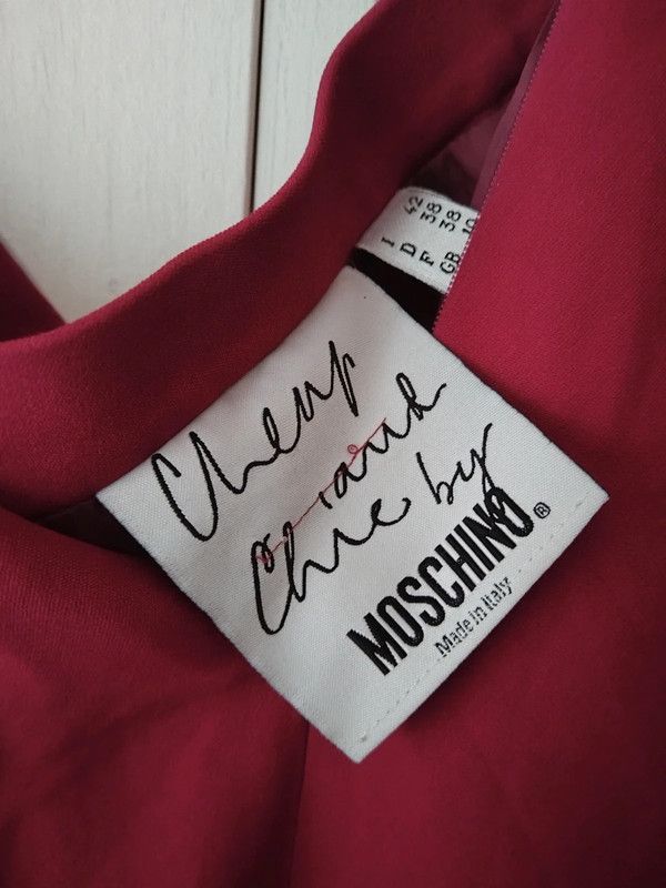 Moschino × Vintage Moschino Cheap and Chic vintage skirt Size 28" / US 6 / IT 42 - 2 Thumbnail