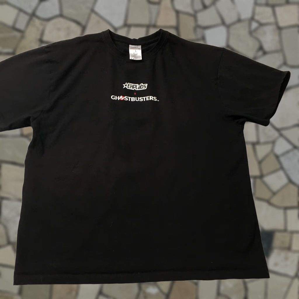 Vintage VINTAGE Ghostbusters Men's Oversized Heavyweight T Shirt Black Large Size US L / EU 52-54 / 3 - 1 Thumbnail