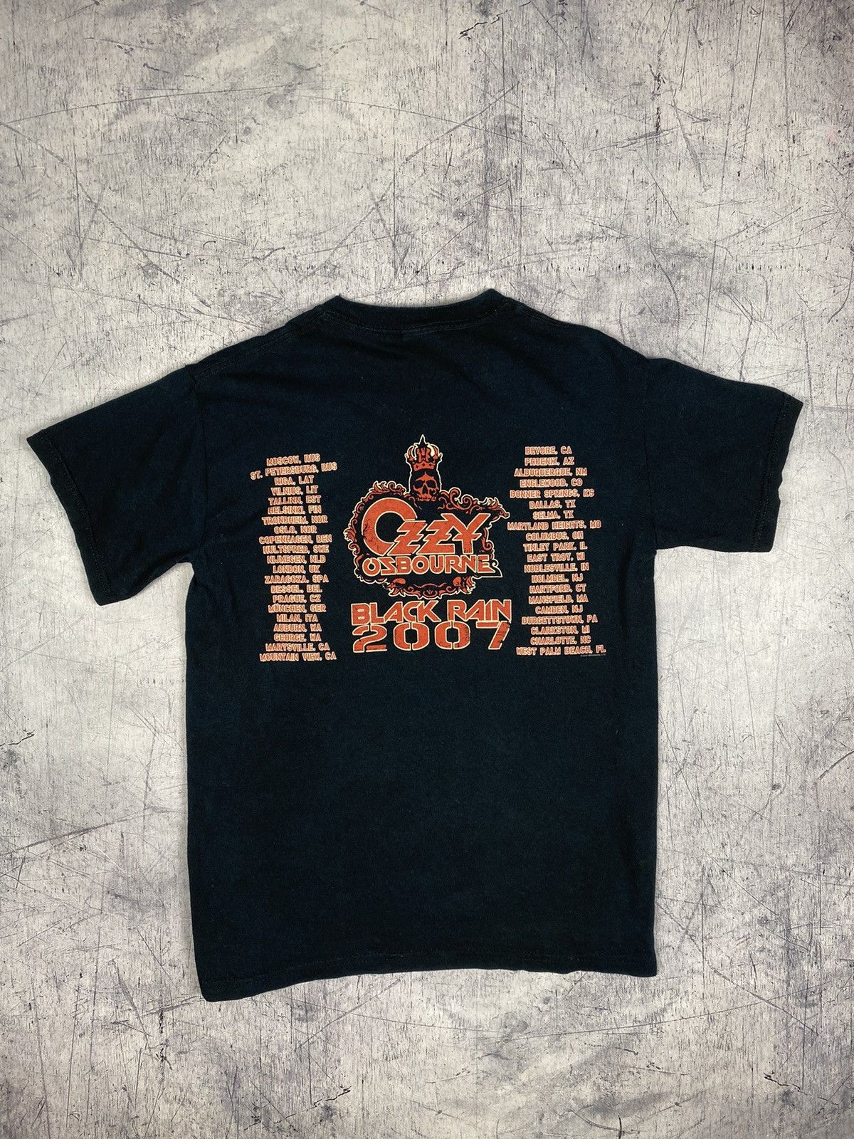 Band Tees Vintage Ozzy Ozbourne 2007 Would Tour Tee Size US S / EU 44-46 / 1 - 8 Thumbnail