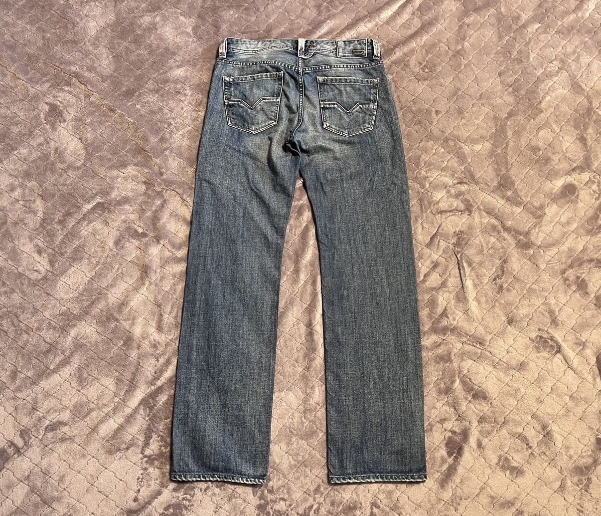 Diesel × Vintage 💥Vintage y2k fade Diesel Denim Pants Size US 32 / EU 48 - 2 Thumbnail