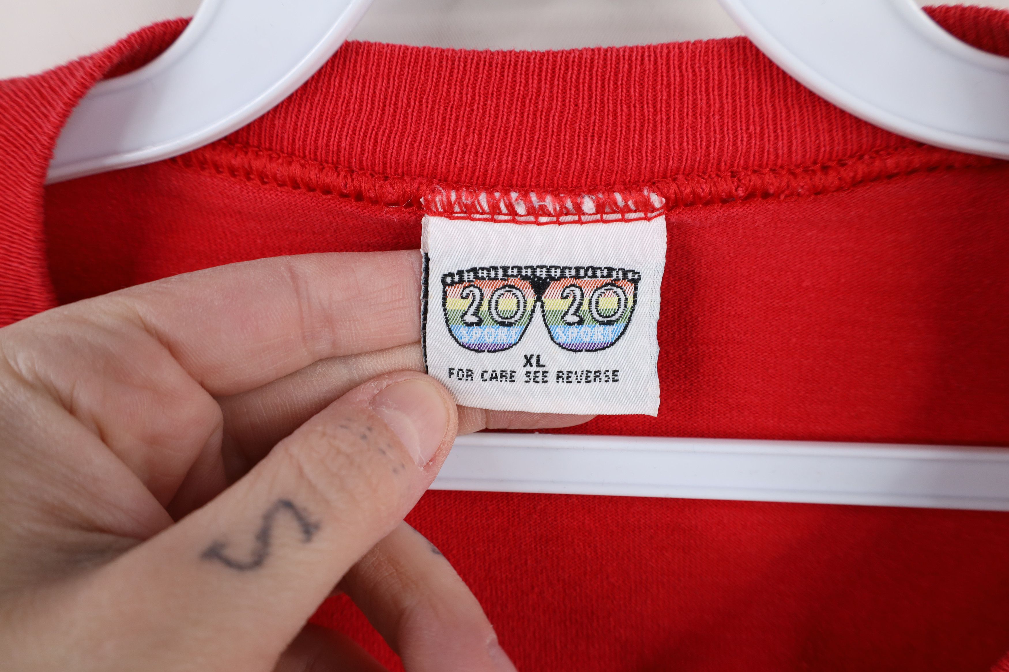 Vintage Vintage 90s Streetwear Heavyweight Ohio University T-Shirt Size US XL / EU 56 / 4 - 7 Thumbnail