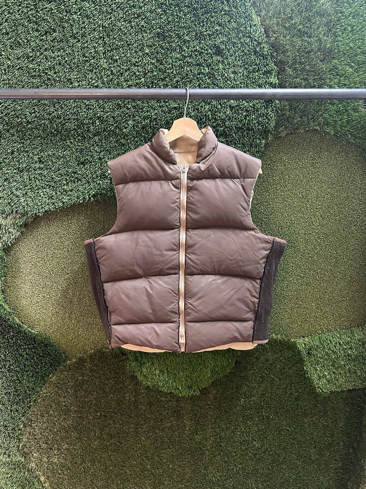 Vintage Vintage 1980s Reversible Puffer Vest Large Size US L / EU 52-54 / 3 - 3 Thumbnail