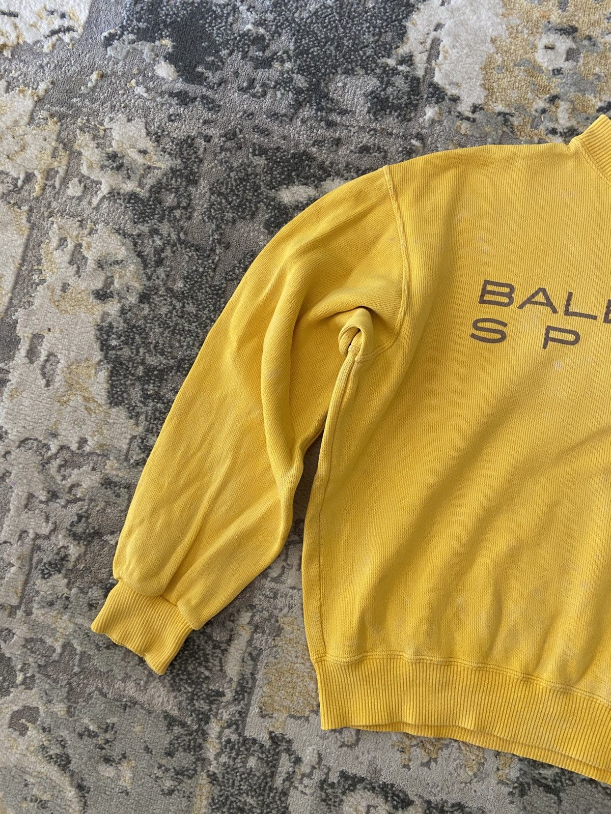 Balenciaga VINTAGE BALENCIAGA SPORT CROP TOP SWEATSHIRT Size S / US 4 / IT 40 - 2 Thumbnail