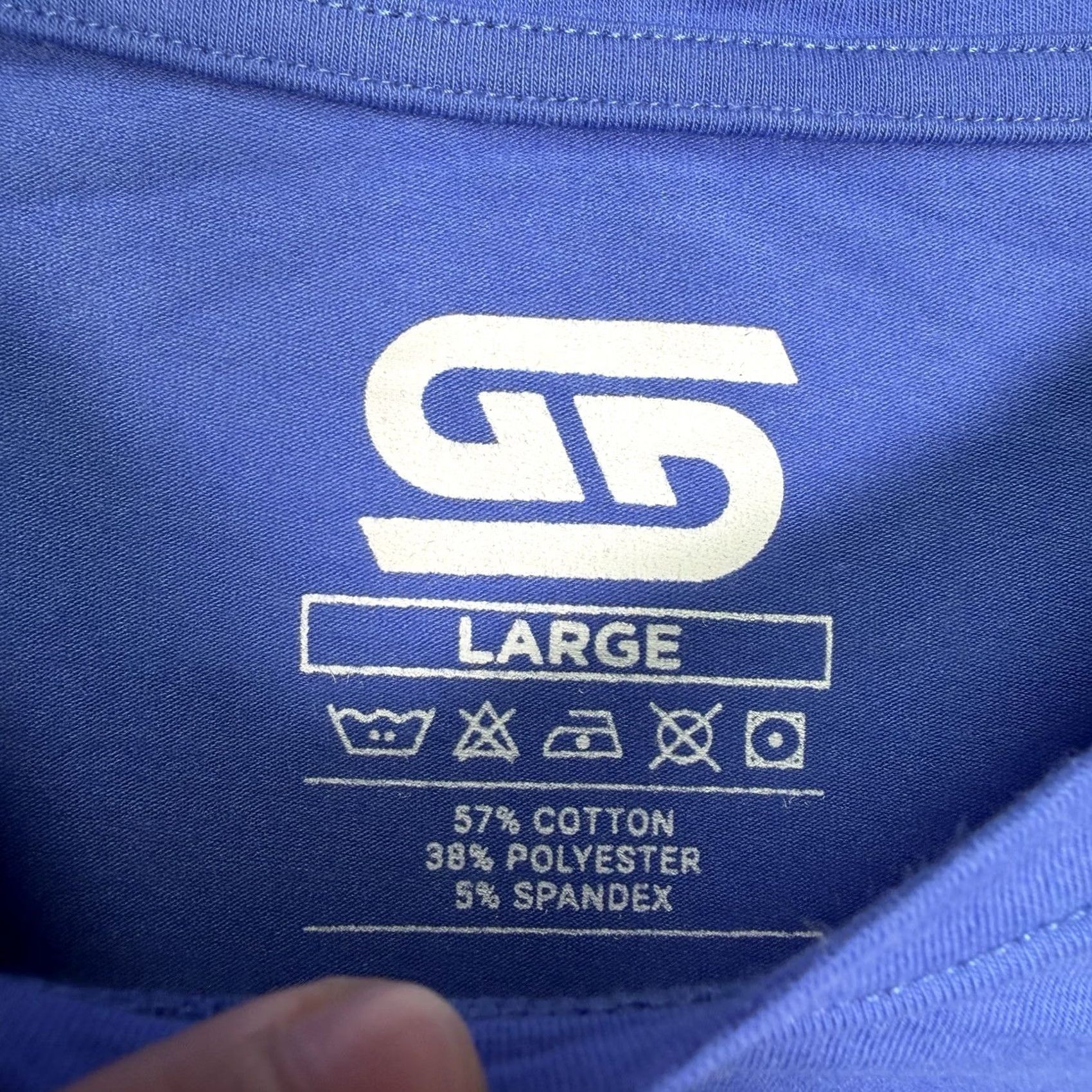 Vintage Gamer Supps L Blue Anime Shirt Men’s Princess Waifu Girl Dress Size 42R - 3 Thumbnail