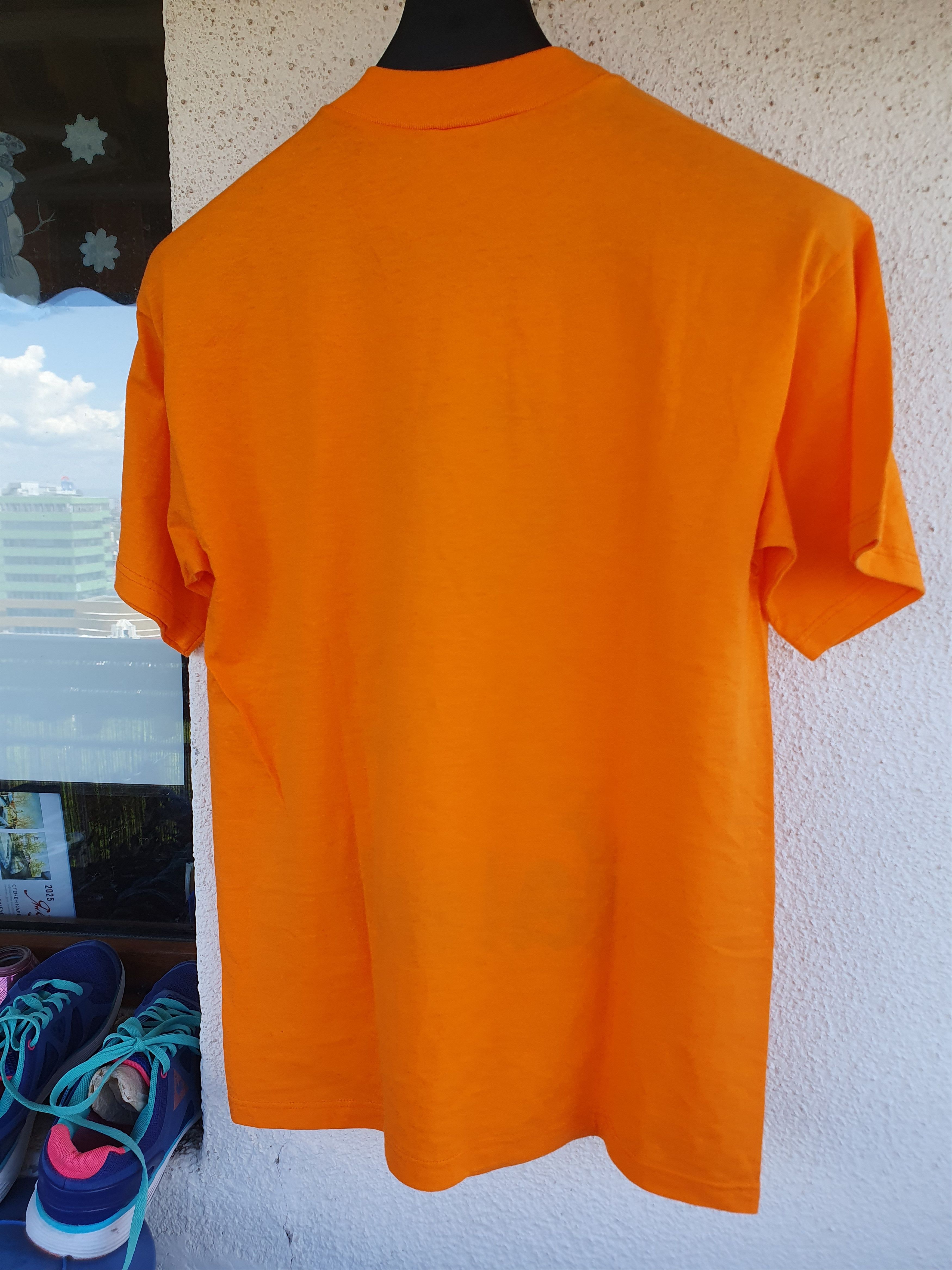 Vintage Italy 90 Soccer World Cup Holland Lions Vtg 1990 tee sz L Size US L / EU 52-54 / 3 - 9 Thumbnail