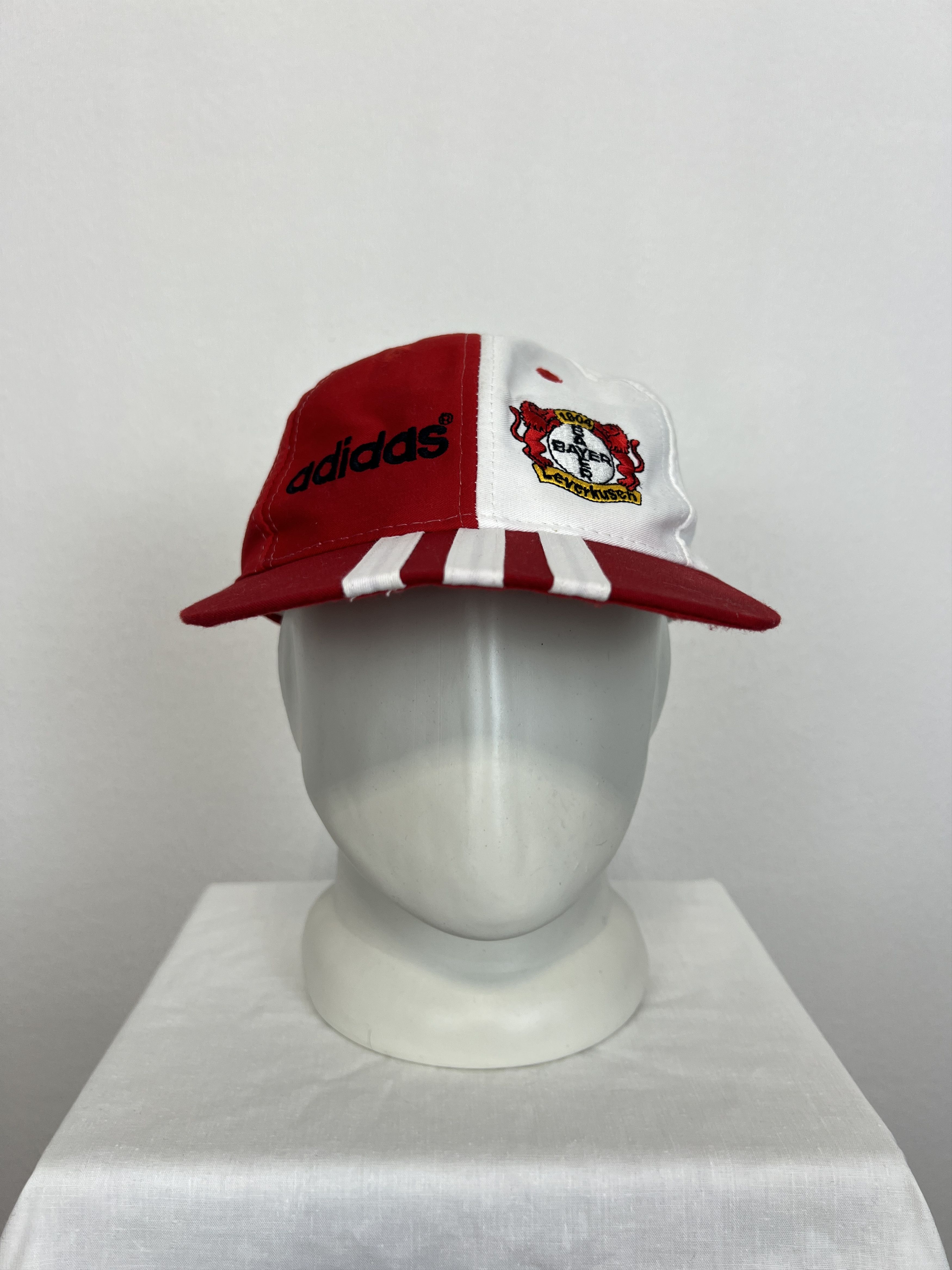Adidas Vintage Bayer Leverkusen Football Cap Hat Snapback Adult Size ONE SIZE - 1 Thumbnail