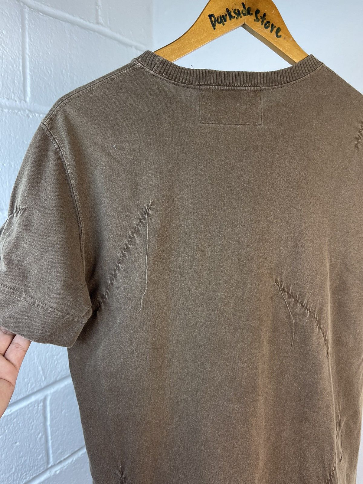 Hysteric Glamour × Le Grande Bleu (L.G.B.) × PPFM 009 I-bee Cut Sewing Faded Brown Tee Size US M / EU 48-50 / 2 - 7 Thumbnail