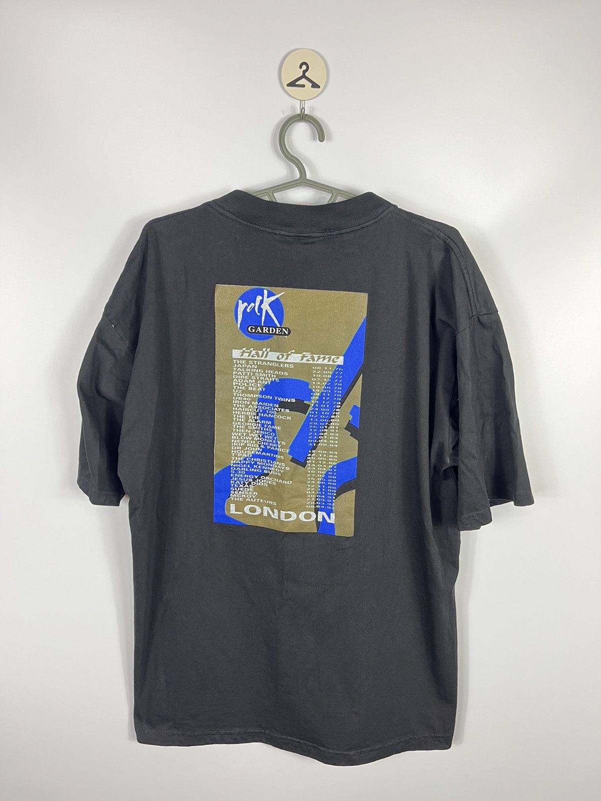 Band Tees Vintage 90s Rock Garden Festival Hall of Flame T-Shirt Size US XL / EU 56 / 4 - 3 Thumbnail