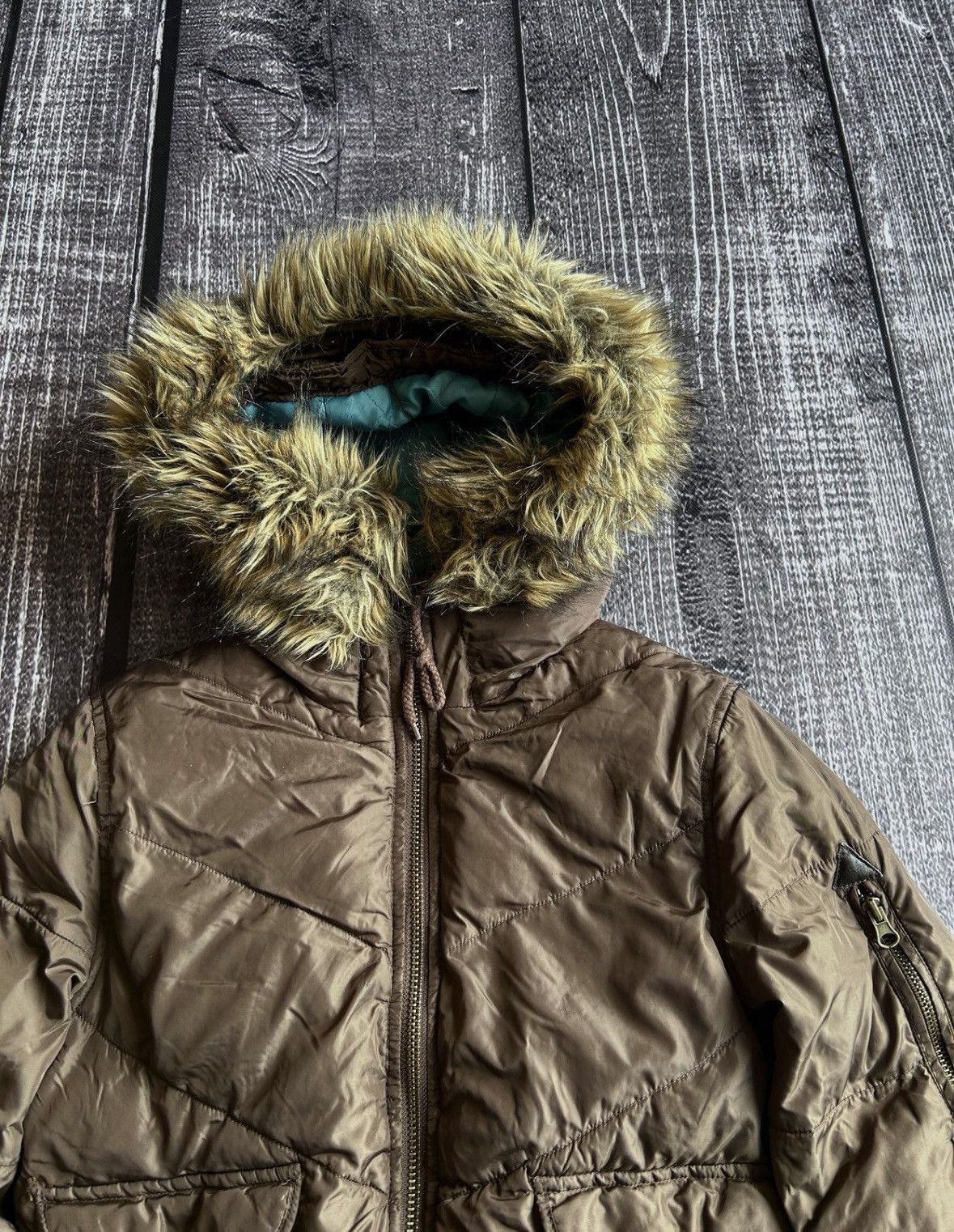 If Six Was Nine × Japanese Brand × Junya Watanabe VTG Japanese Ifsixwasnine Style Fur Jacket 90s Bomber Size US S / EU 44-46 / 1 - 3 Thumbnail