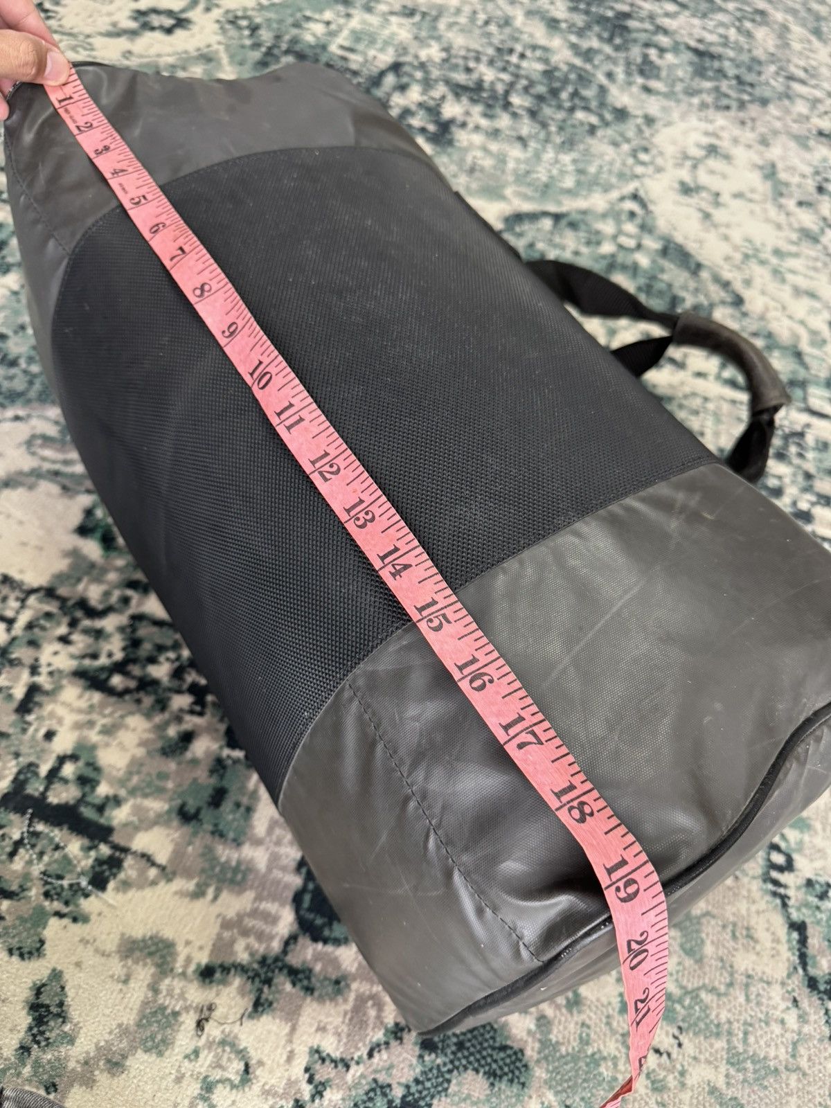 Issey Miyake × Vintage VTG ISSEY MIYAKE CANVAS & LEATHER TRAVEL BAG Size ONE SIZE - 3 Thumbnail