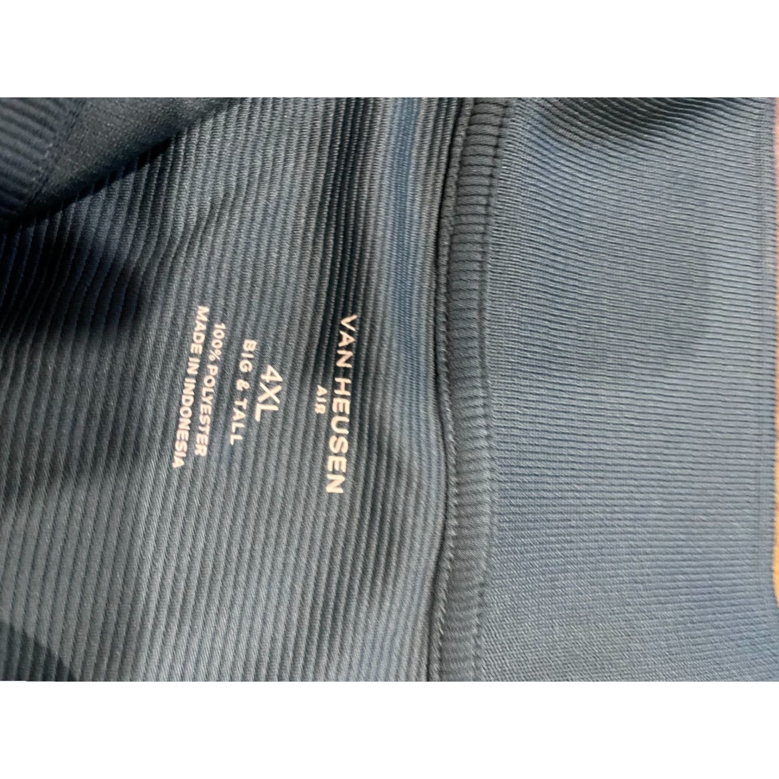 Van Heusen Van Heusen Polo Shirt Mens L Short Sleeve Blue Polo Shirt Golf Style Size US L / EU 52-54 / 3 - 4 Thumbnail