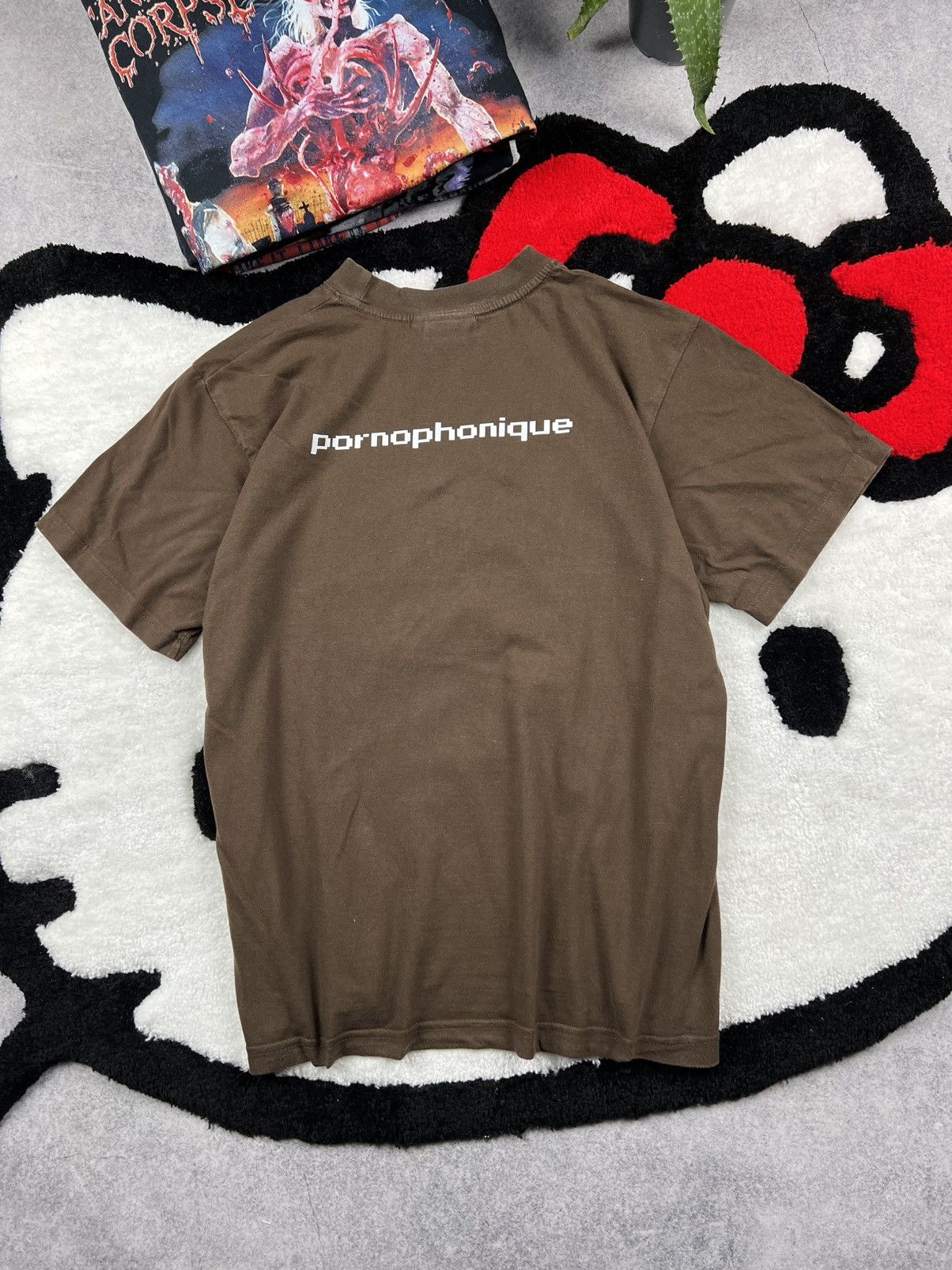 Vintage Vintage Pornophonique Kamasutra Porn Japanese Y2K Tee Shirt Size US M / EU 48-50 / 2 - 6 Thumbnail