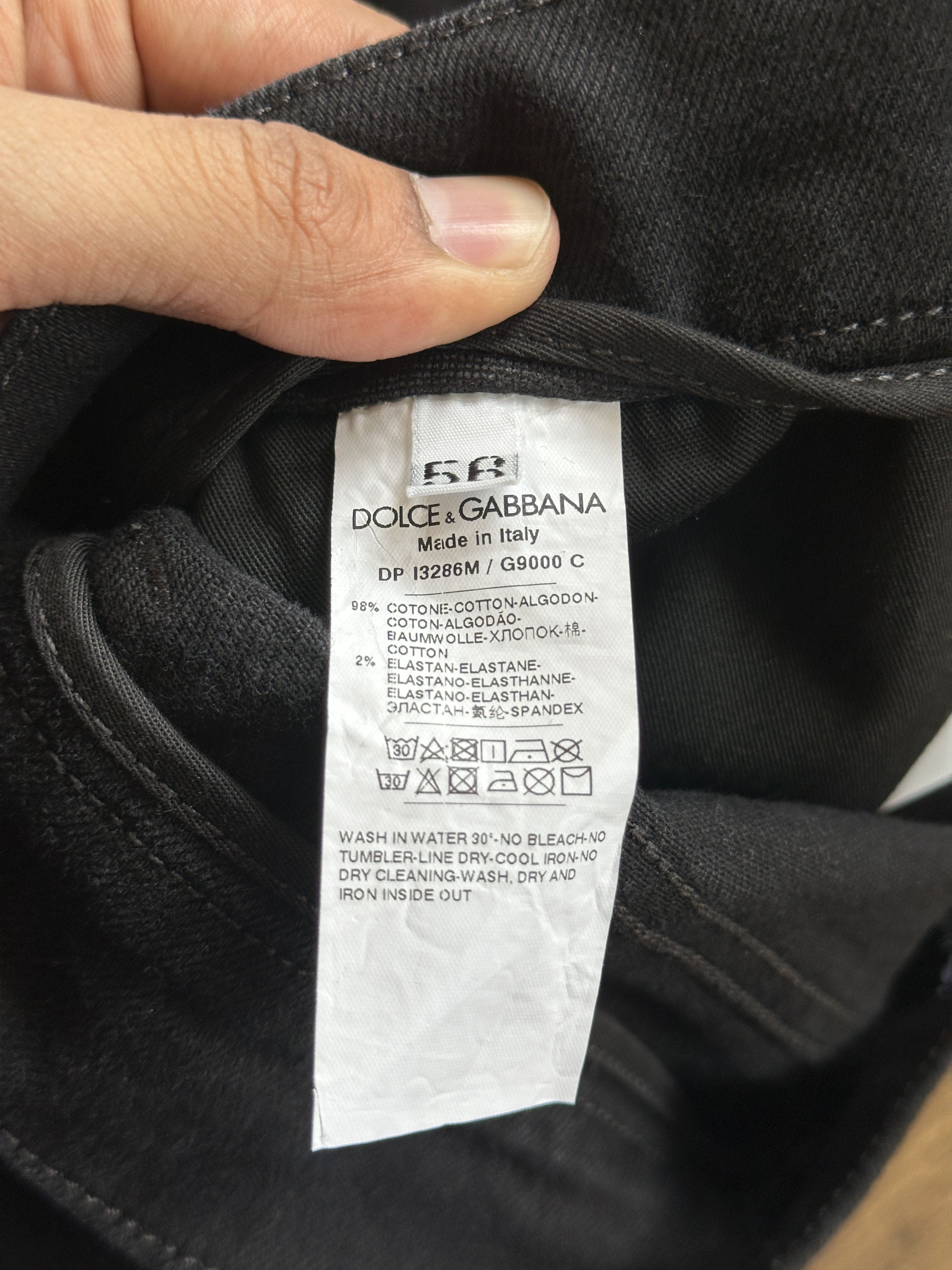 Dolce & Gabbana Dolce & Gabbana Staff Jeans Size US 38 / EU 54 - 6 Thumbnail