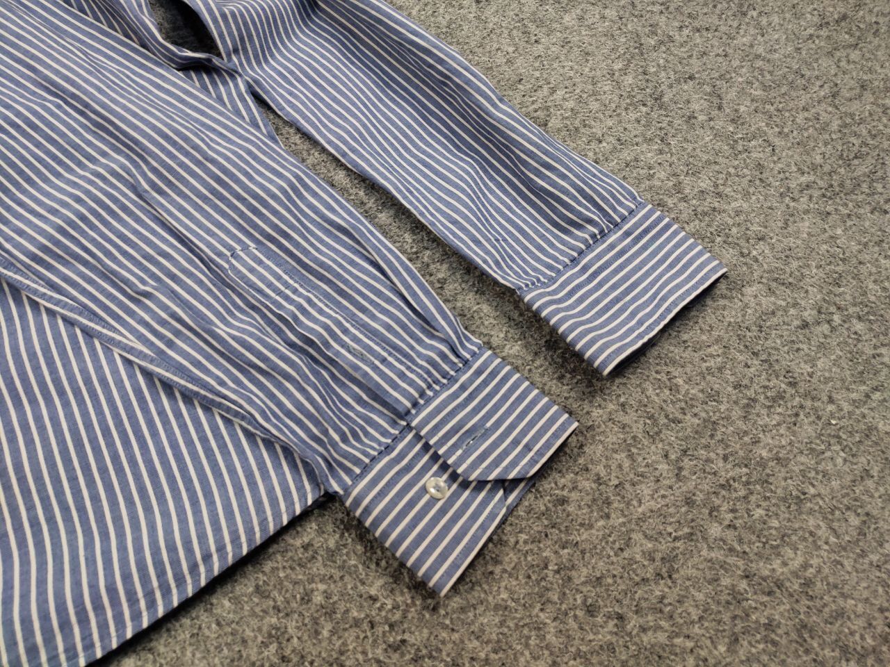 Moschino Moschino Design Casual Striped Minimalist Logo Button Shirt Size US M / EU 48-50 / 2 - 15 Thumbnail