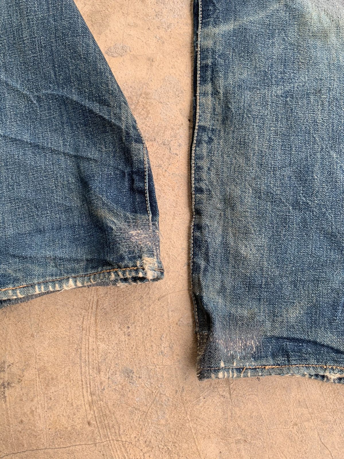 Japanese Brand × Vintage Vintage Go West Yellow divsion Selvedge distressed denim Size US 30 / EU 46 - 22 Thumbnail