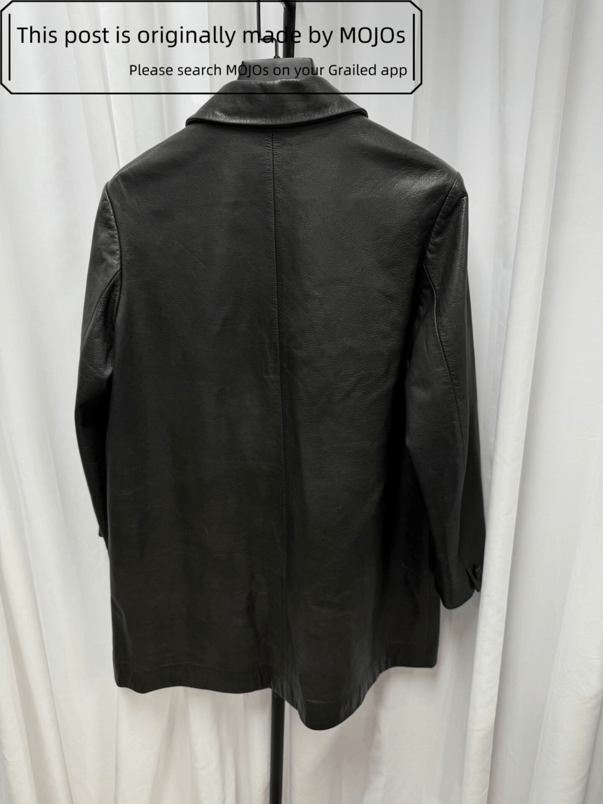 Yohji Yamamoto Yohji Yamamoto Y's BIS Leather Trench Coat mojos1756262 Size US M / EU 48-50 / 2 - 8 Thumbnail