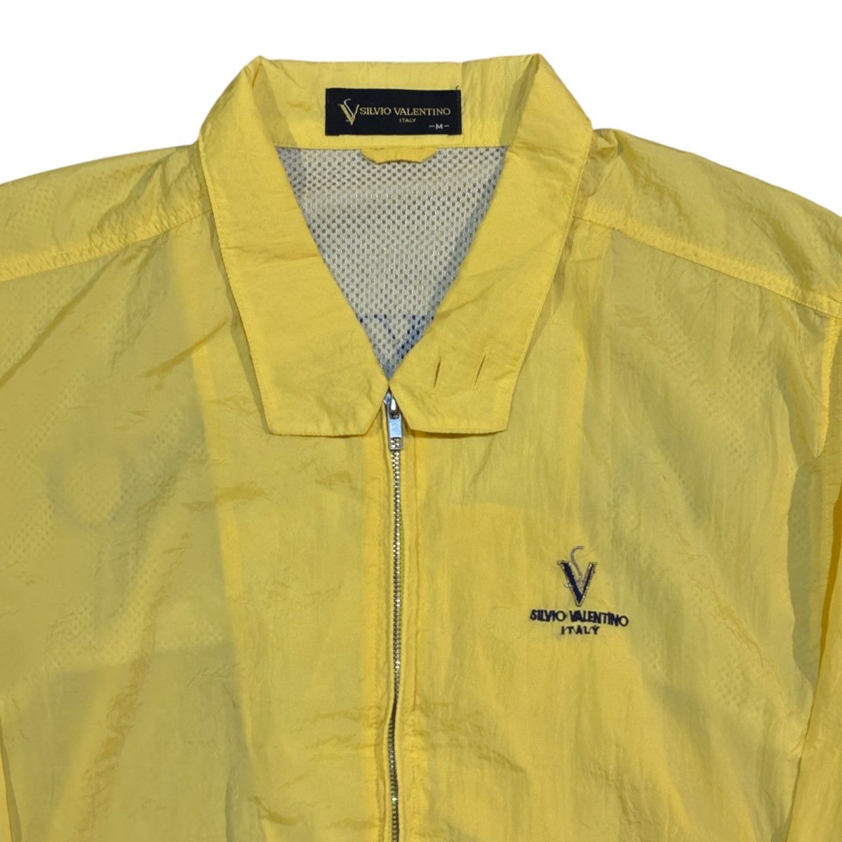 Designer × Vintage Vintage 80s Designer Silvio Valentino Italy Tracksuit Jacket Size US M / EU 48-50 / 2 - 4 Thumbnail