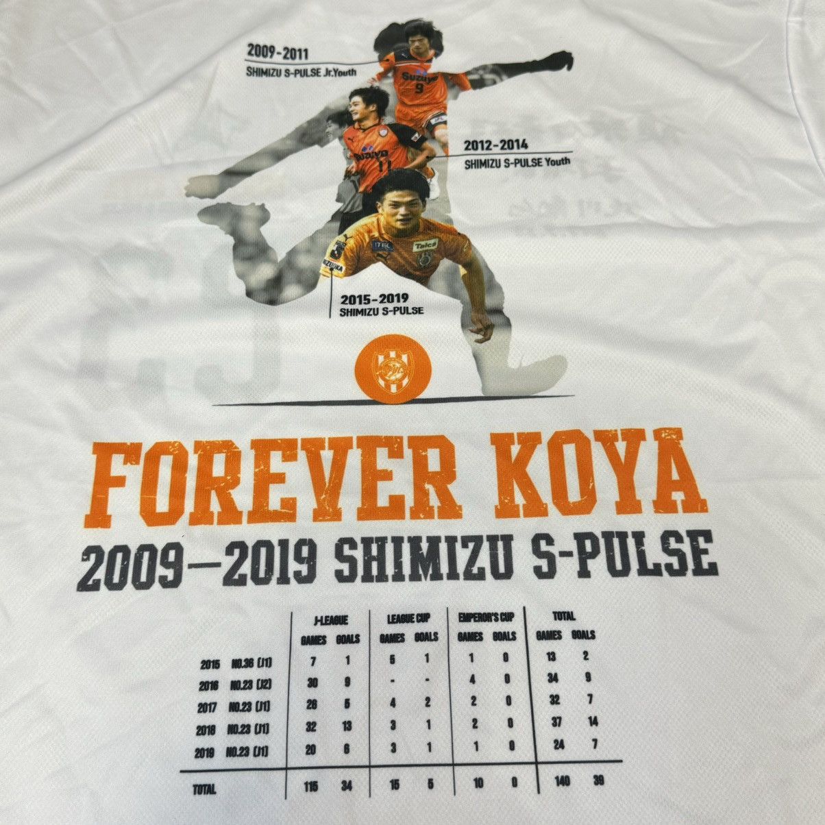 Japanese Brand Shimizu S-Pulse special jersey #23 Size US XL / EU 56 / 4 - 5 Thumbnail