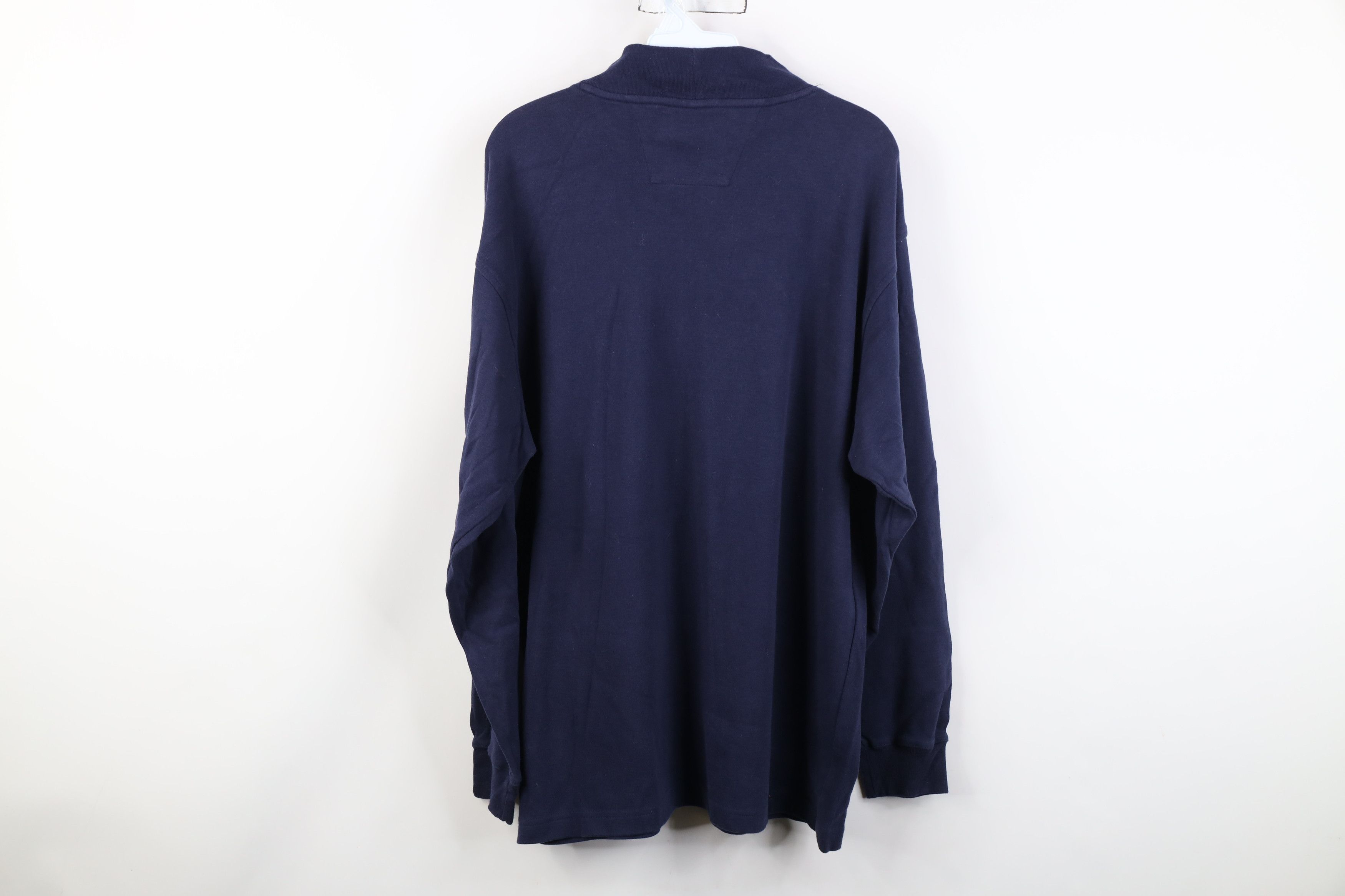 Vintage Vintage 90s Streetwear Blank Mock Neck Long Sleeve T-Shirt Size US L / EU 52-54 / 3 - 12 Thumbnail