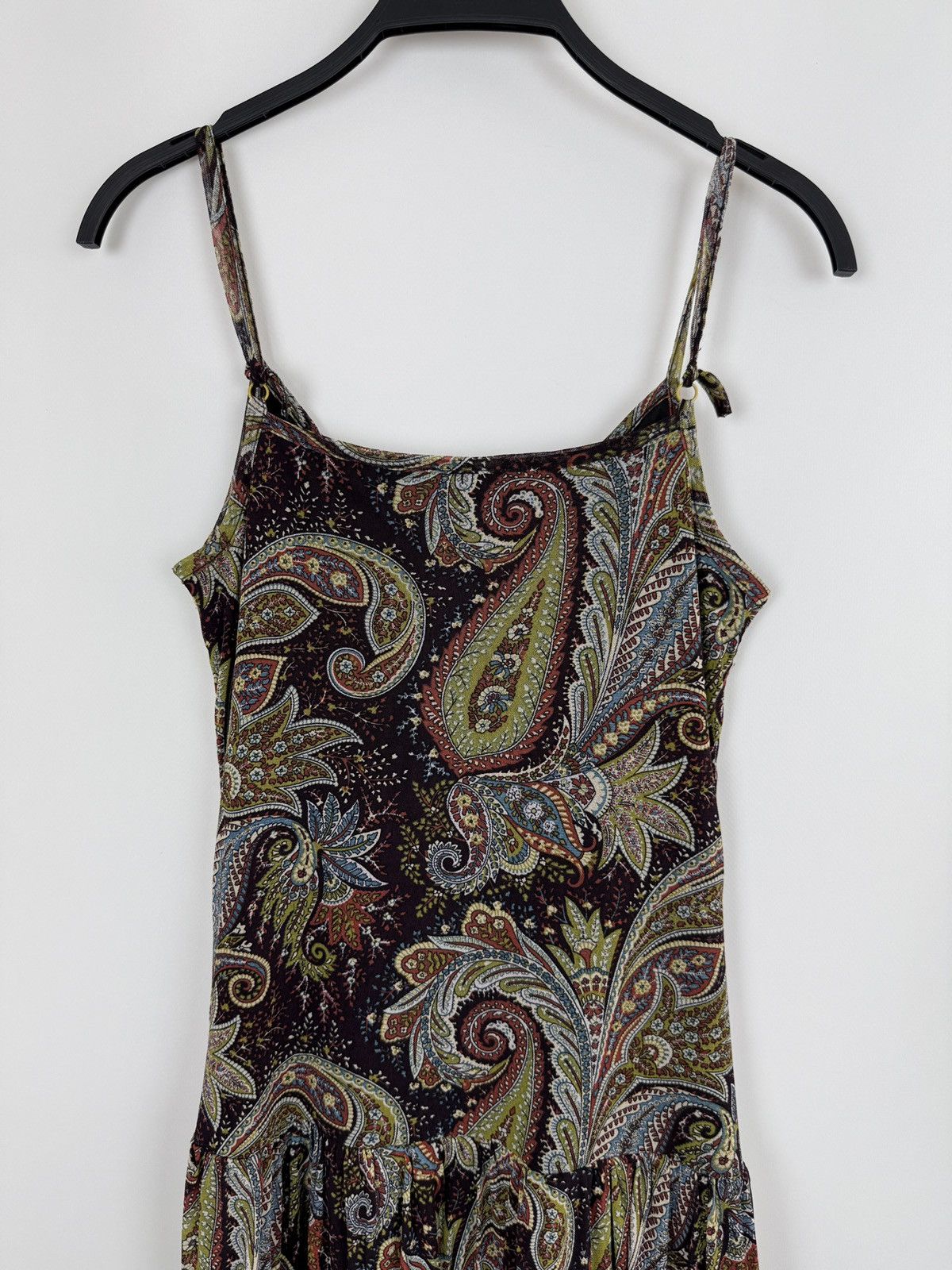 Vintage Y2K Vintage Sinequanone Paisley Print Sheer Maxi Dress 3 Size M / US 6-8 / IT 42-44 - 6 Thumbnail