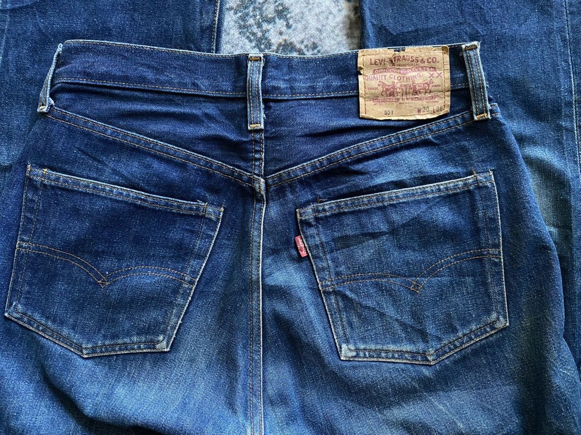 Levi's × Levi's Vintage Clothing × Vintage 🔥VTG LEVIS BIG E DENIM SELVEDGE USA Size US 30 / EU 46 - 7 Thumbnail