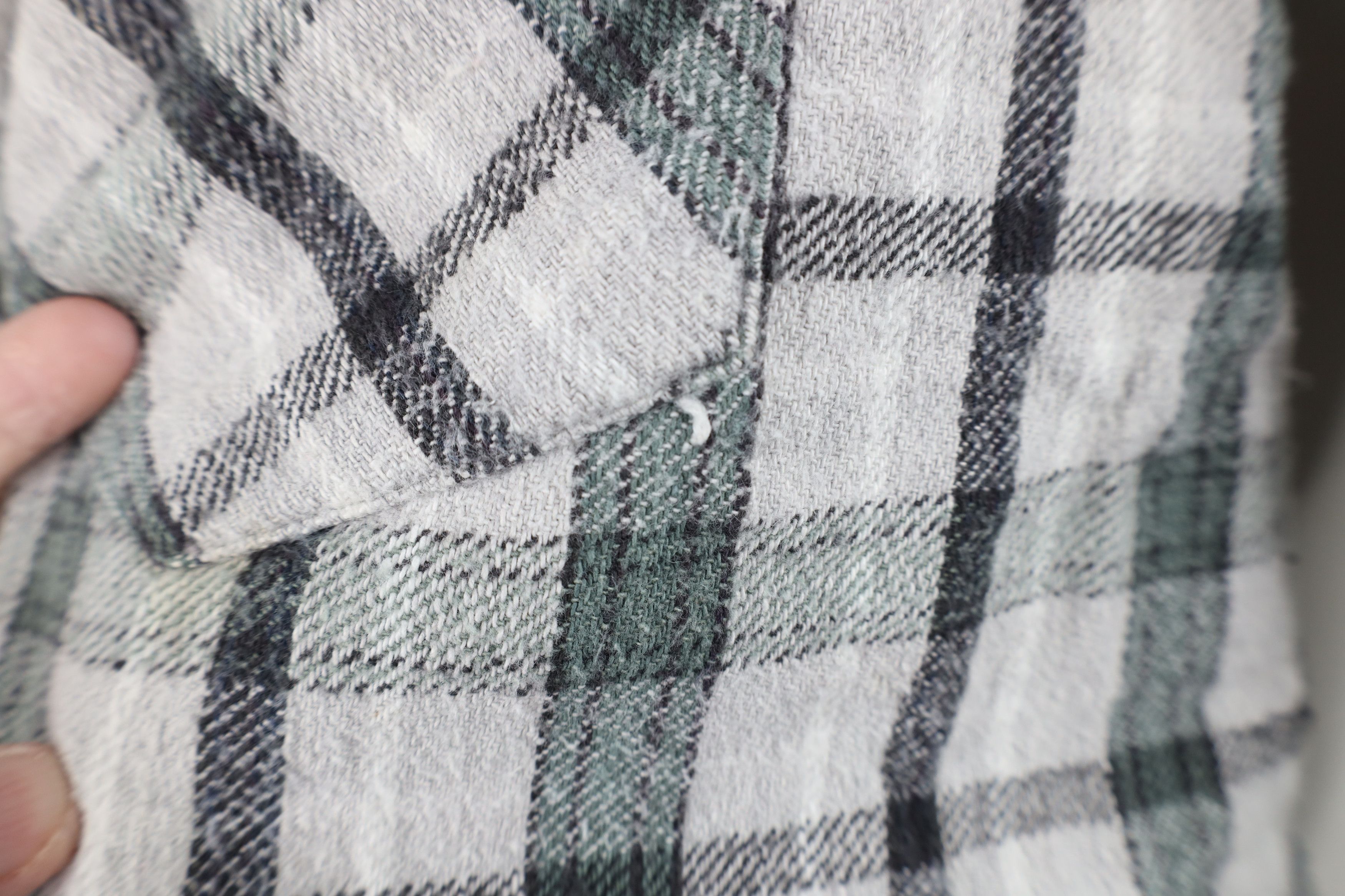 Vintage Vintage 90s Streetwear Flannel Collared Button Shirt Size US L / EU 52-54 / 3 - 5 Thumbnail