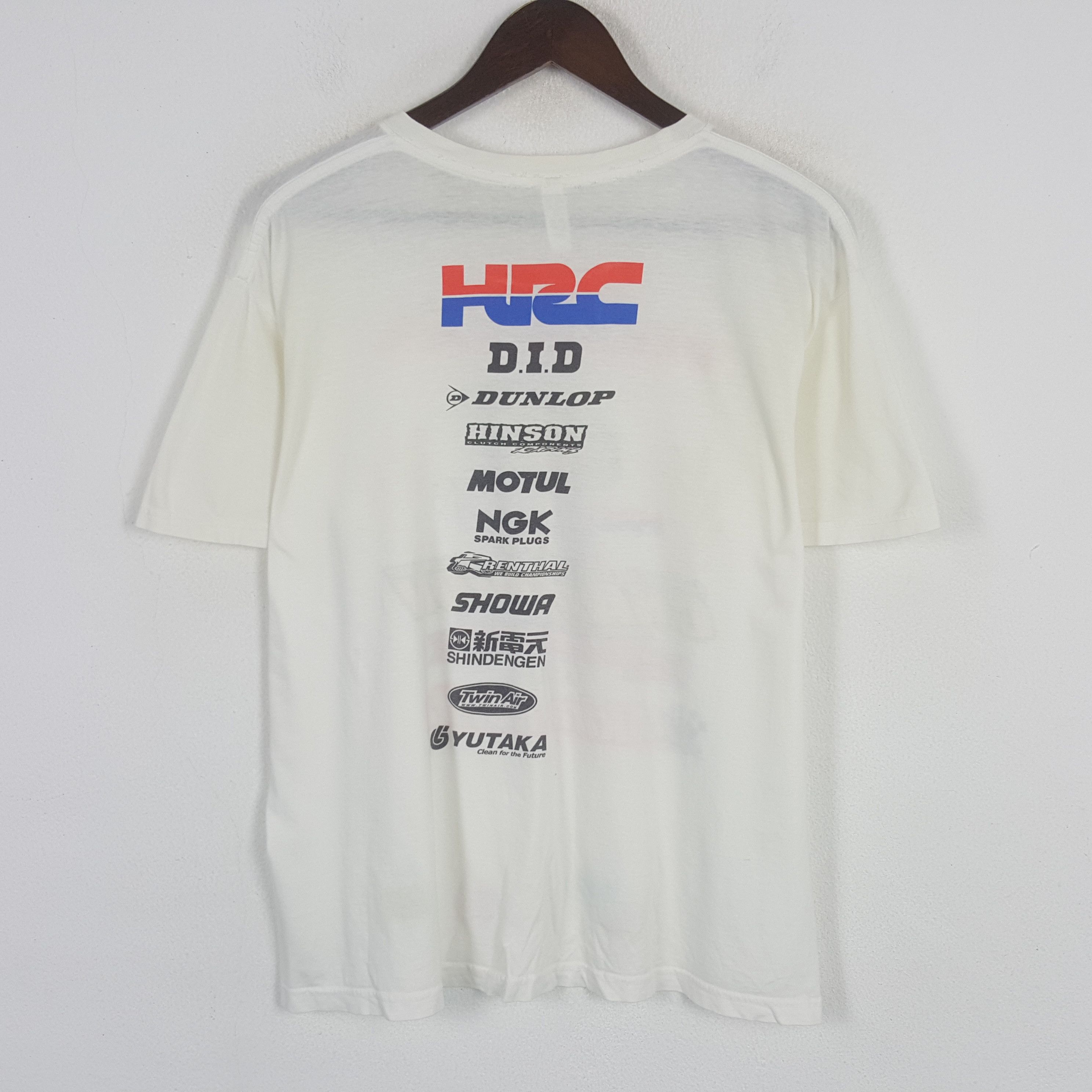 Honda × Vintage Vintage Honda HRC Sport Champion Racing T-shirt Size US L / EU 52-54 / 3 - 3 Thumbnail