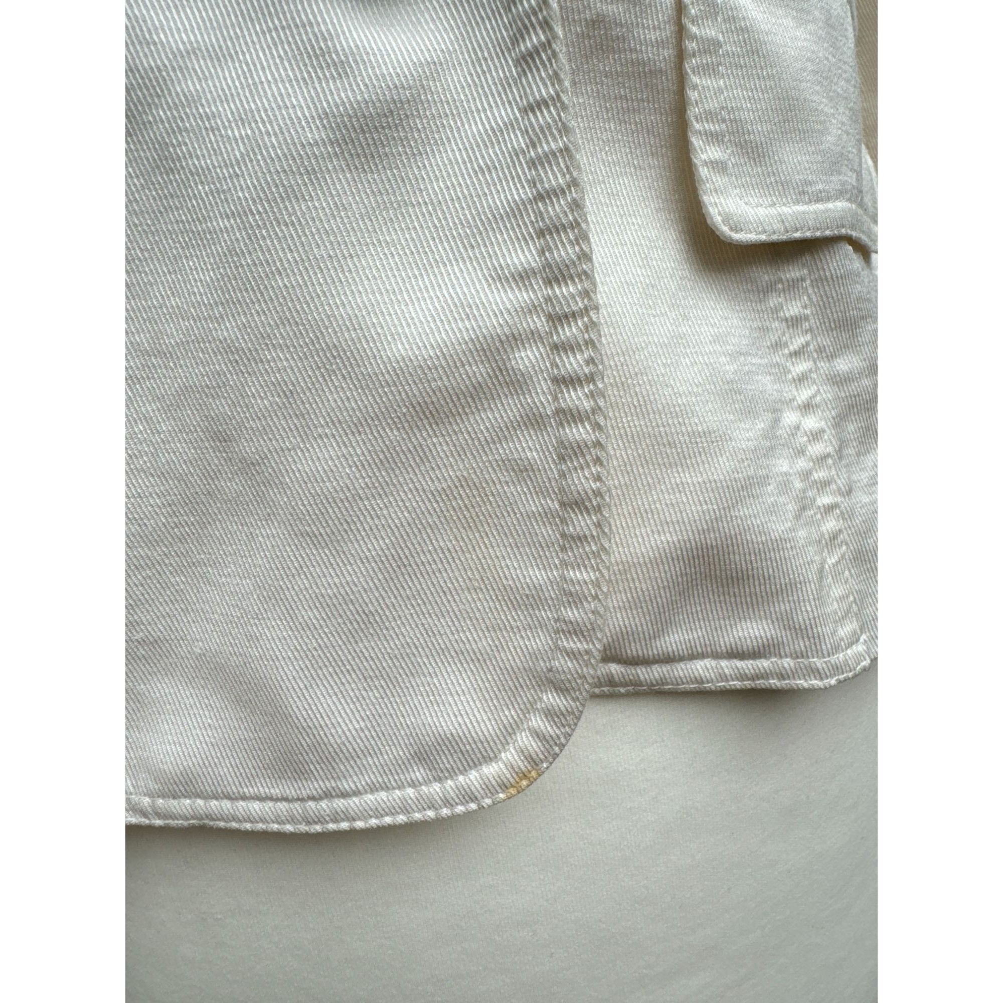 Alexander McQueen 1990s White Blazer Jacket Size M / US 6-8 / IT 42-44 - 9 Thumbnail