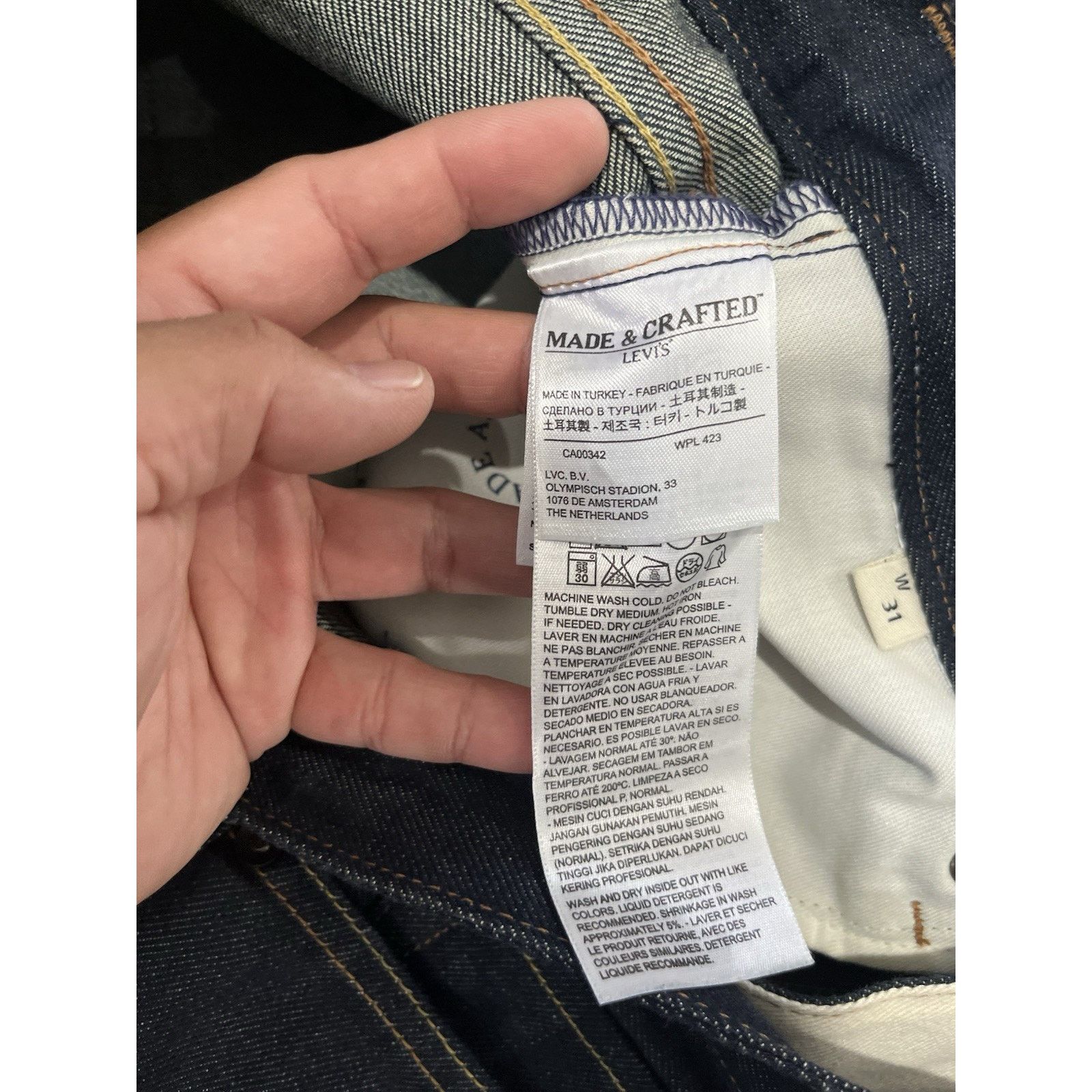 Levi's Levi's Made & Crafted Tack slim 05081-0104 Vintage31 Size US 31 - 7 Thumbnail