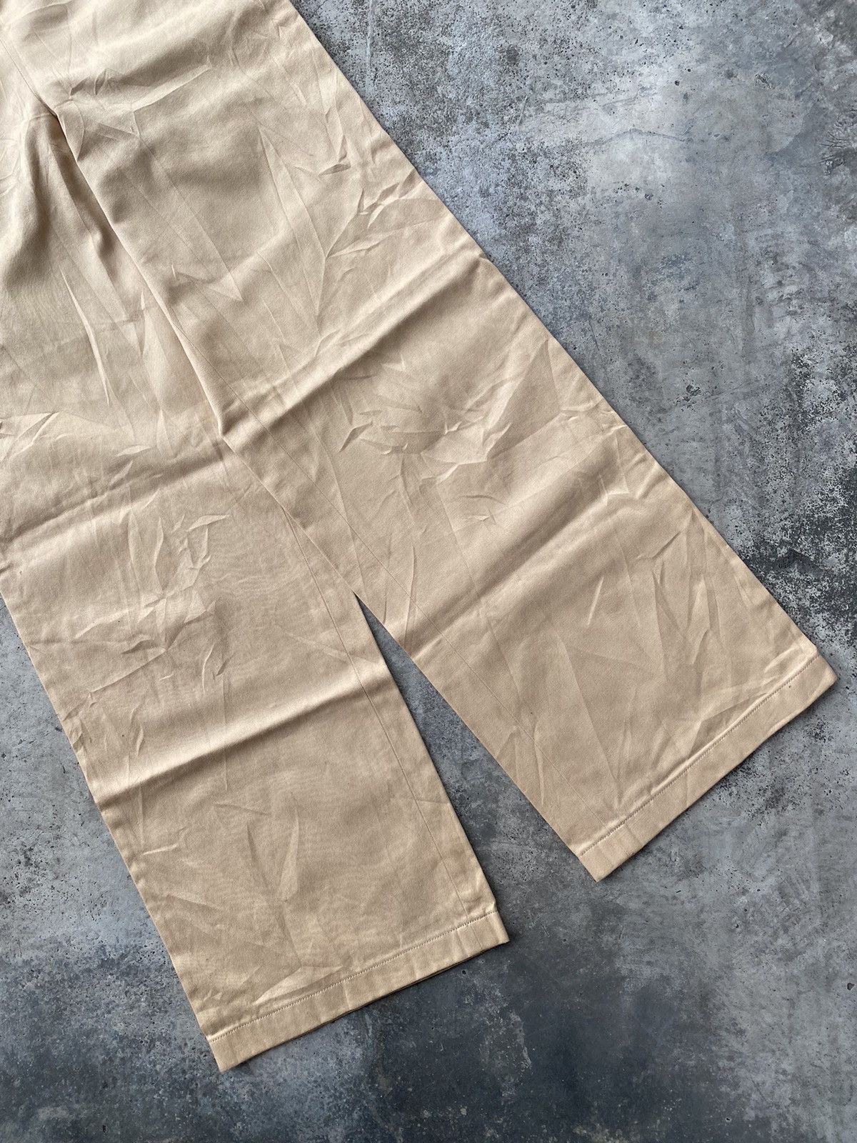 Issey Miyake × Japanese Brand Sick Design🔥Wide Pants 2 Side Zipper Size US 29 - 4 Thumbnail