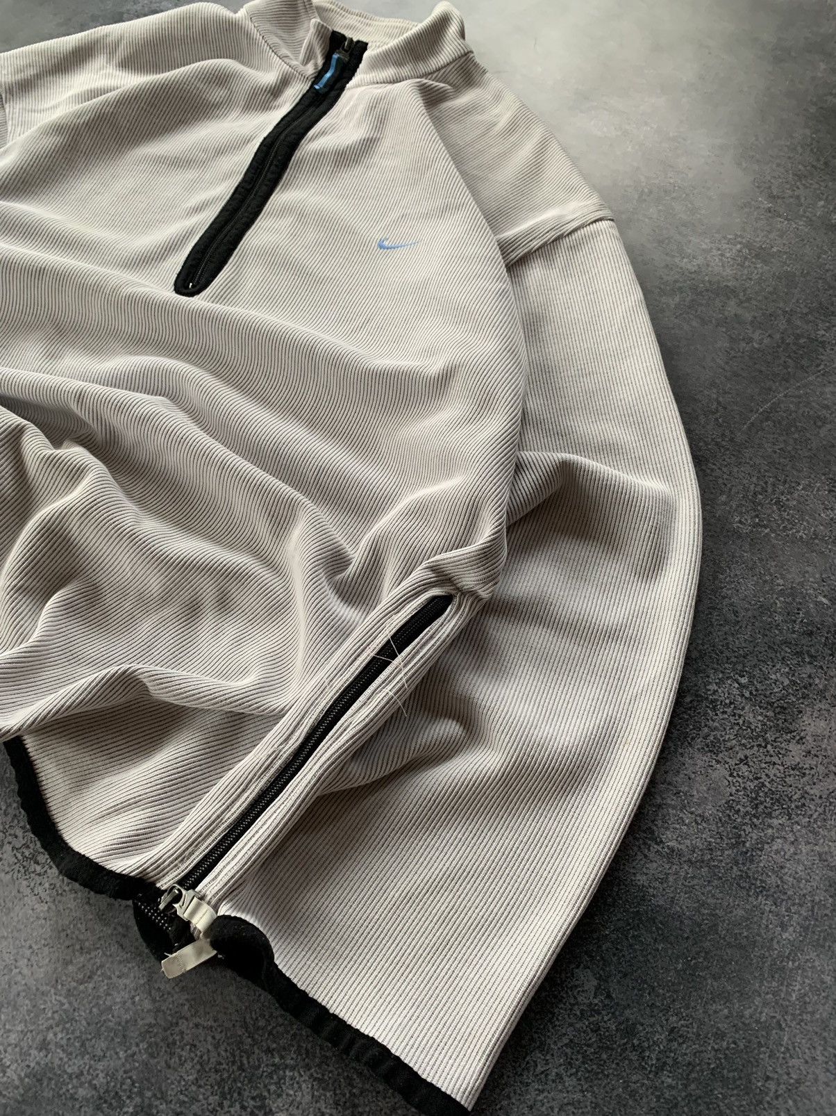 Nike × Vintage Nike vintage 1/3 zip up sweatshirt y2k Size US XL / EU 56 / 4 - 3 Thumbnail