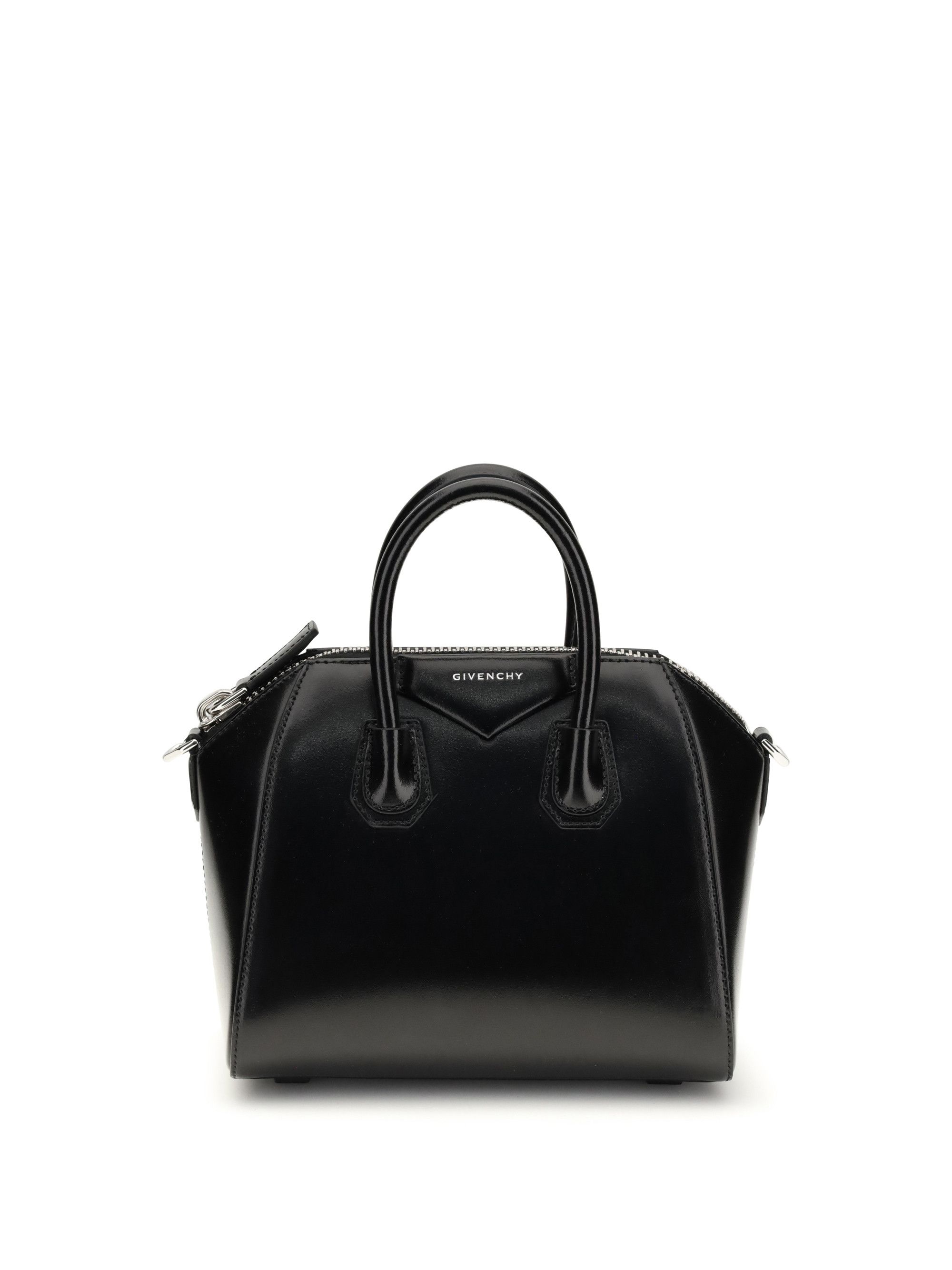 Givenchy Box leather Antigona mini Handbag Size ONE SIZE - 1 Thumbnail