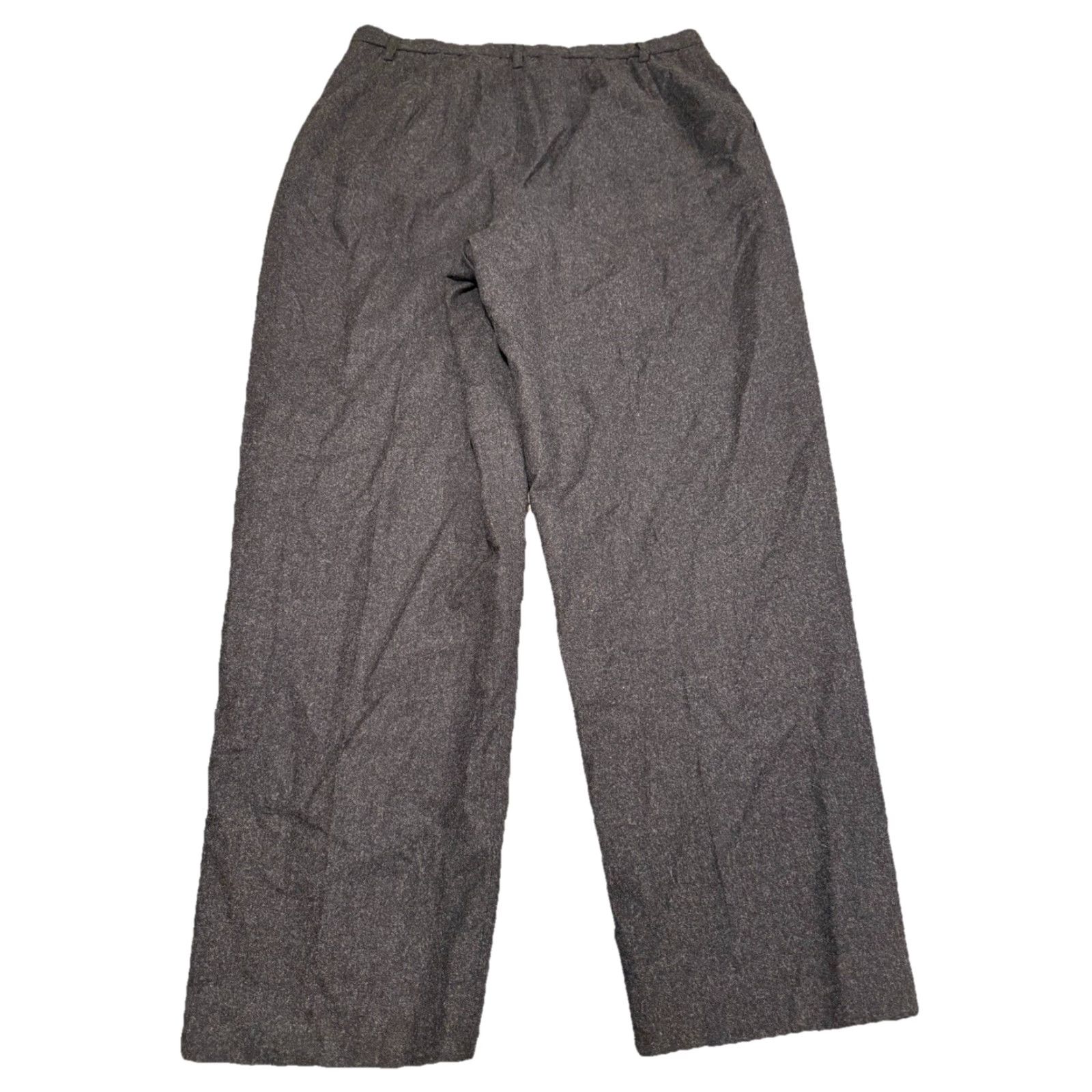 Pendleton VINTAGE Pendleton Pants Dress Pants Gray 100% Virgin Wool Women Size 18 Regular 34x30 USA Lined Pockets Size 40" / US 18 - 8 Thumbnail