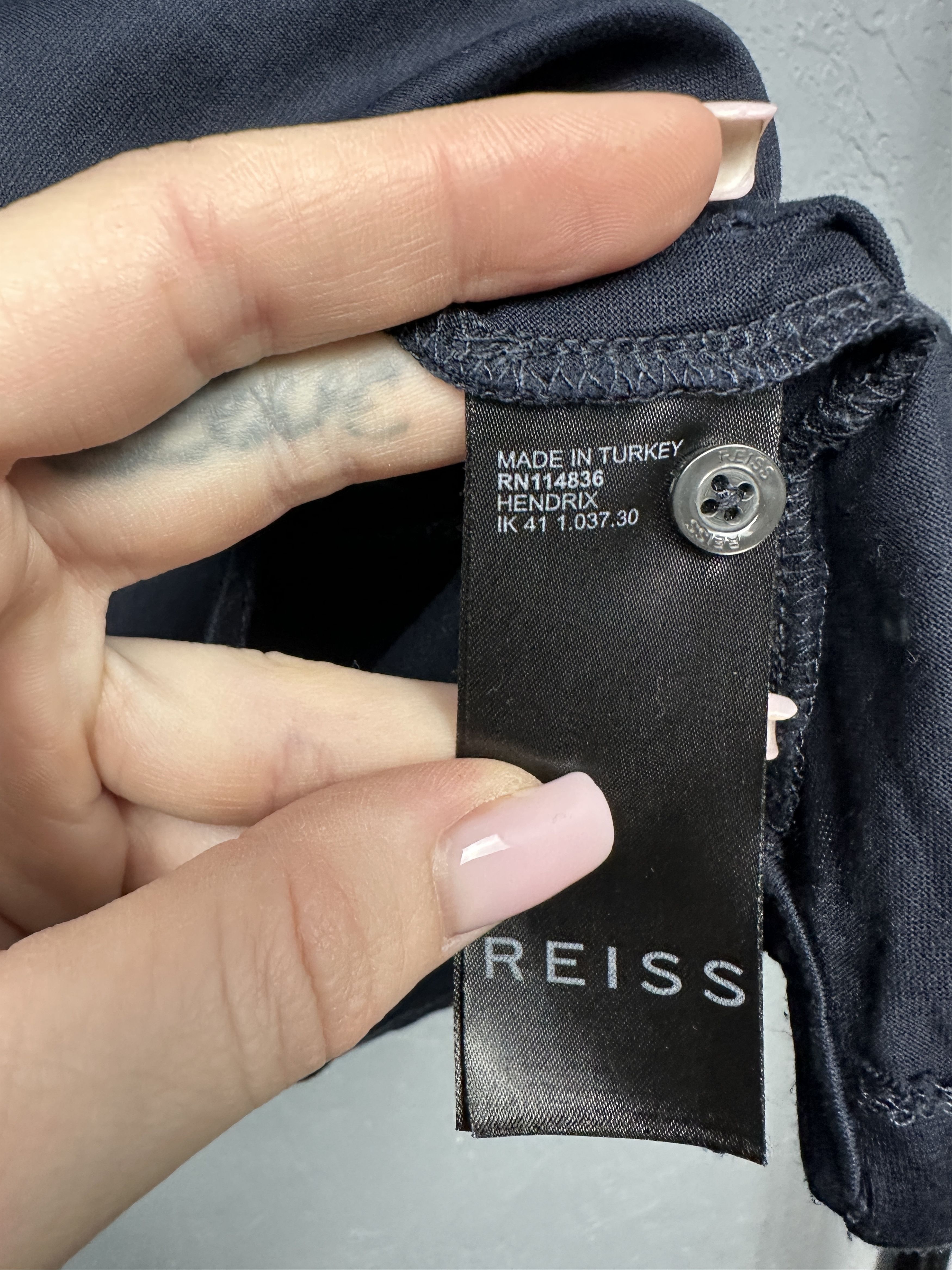 Reiss Reiss Mens Polo Shirt Size US XL / EU 56 / 4 - 5 Thumbnail