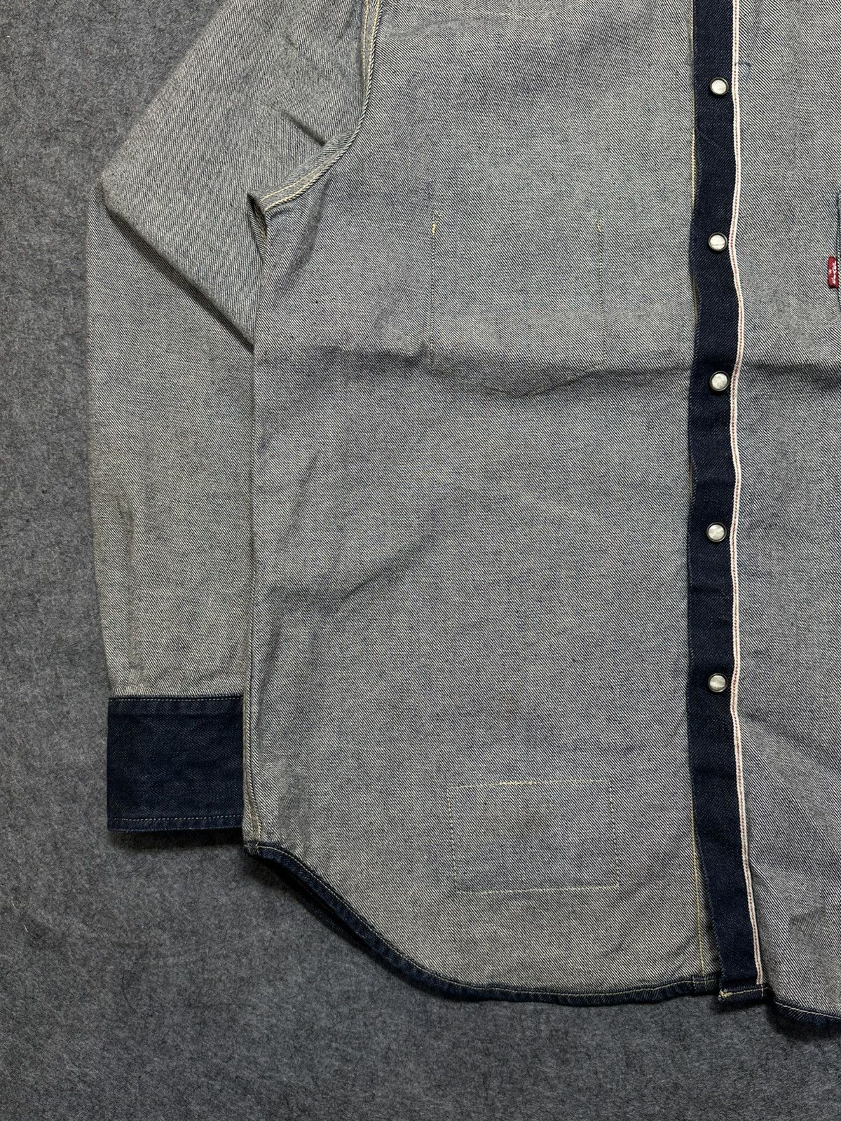 Levi's Levi's x Beams "Inside Out" collection denim shirt. Size US L / EU 52-54 / 3 - 3 Thumbnail
