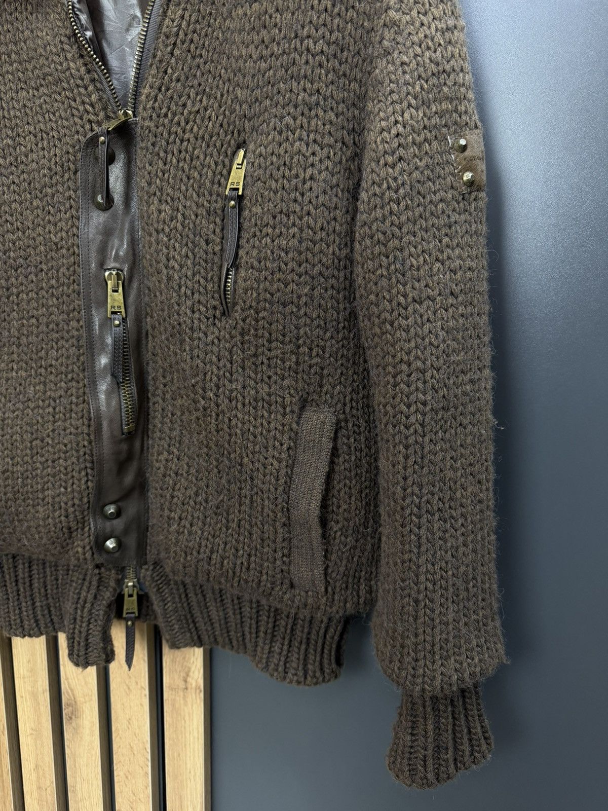 Other Royal Sunday Alpaca Wool Knit Jacket Brown Size 48 Size US M / EU 48-50 / 2 - 4 Thumbnail