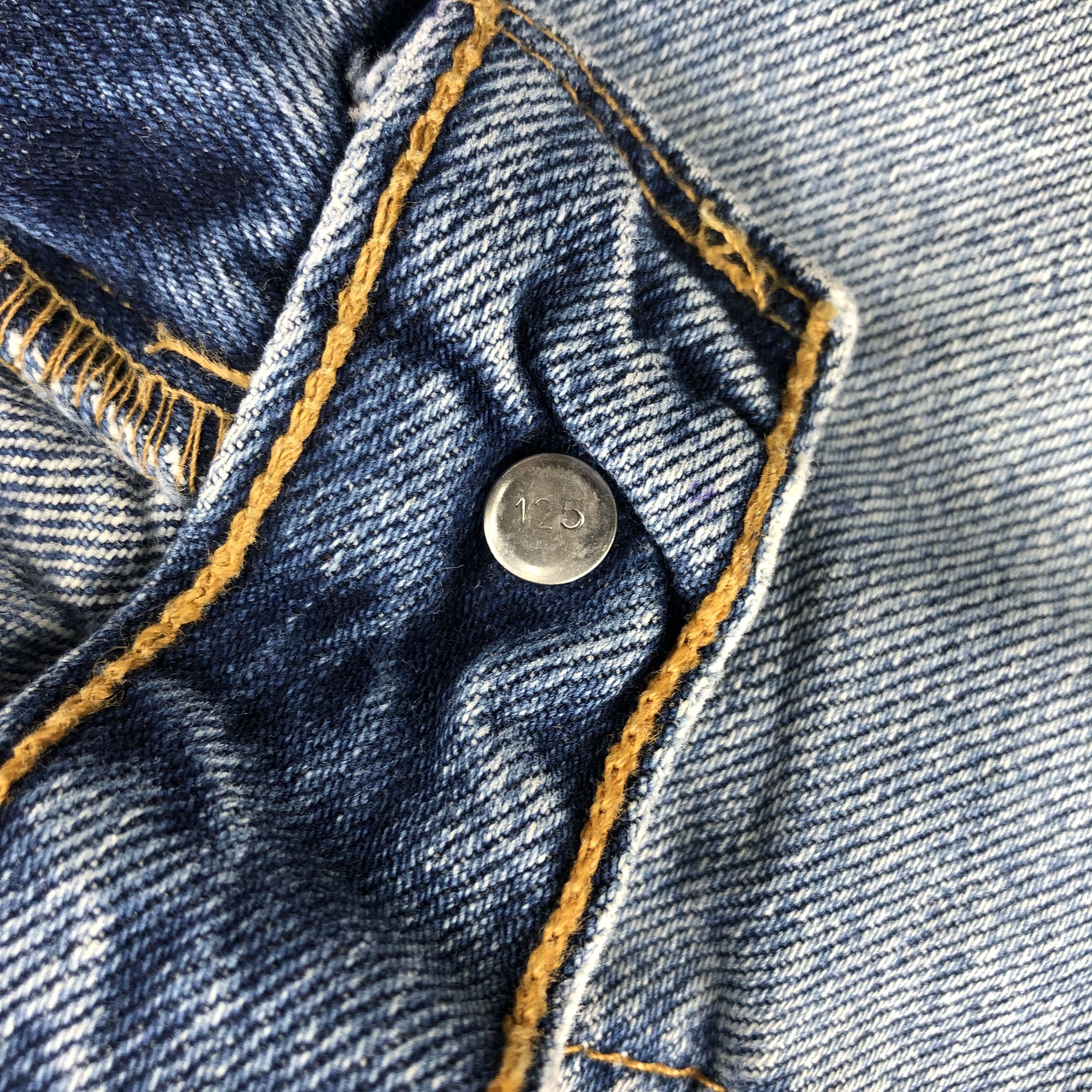 Levi's Faded Blue Vintage Levis 569 Jeans Straight Denim-J1067 Size US 35 - 9 Thumbnail
