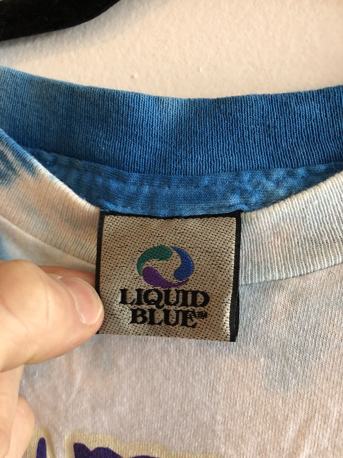 Grateful Dead Vintage Grateful Dead liquid blue tee (M) Size US M / EU 48-50 / 2 - 3 Thumbnail