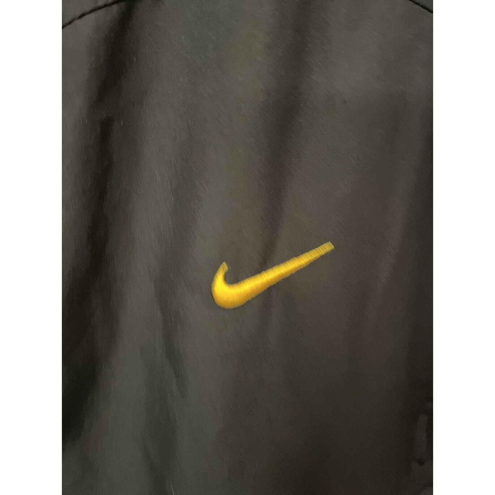 Nike VTG Nike Team Iowa Hawkeyes Jacket - Zip Up - Black Mens 2XL Size US XXL / EU 58 / 5 - 3 Thumbnail