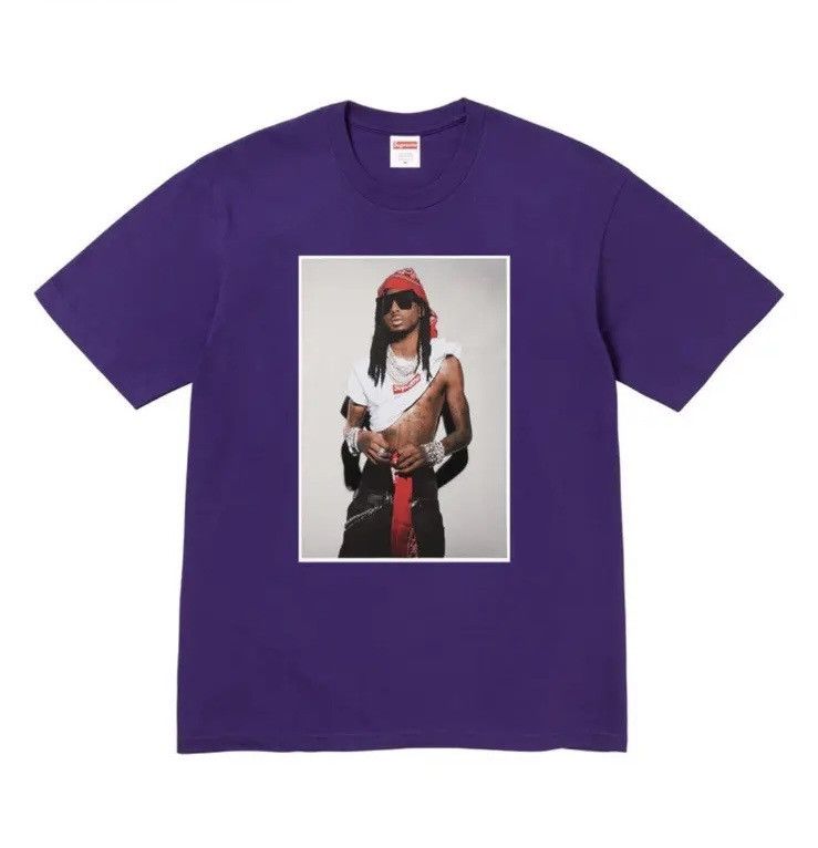 Supreme Supreme Playboy Carti Tee Purple Medium Size US M / EU 48-50 / 2 - 1 Thumbnail